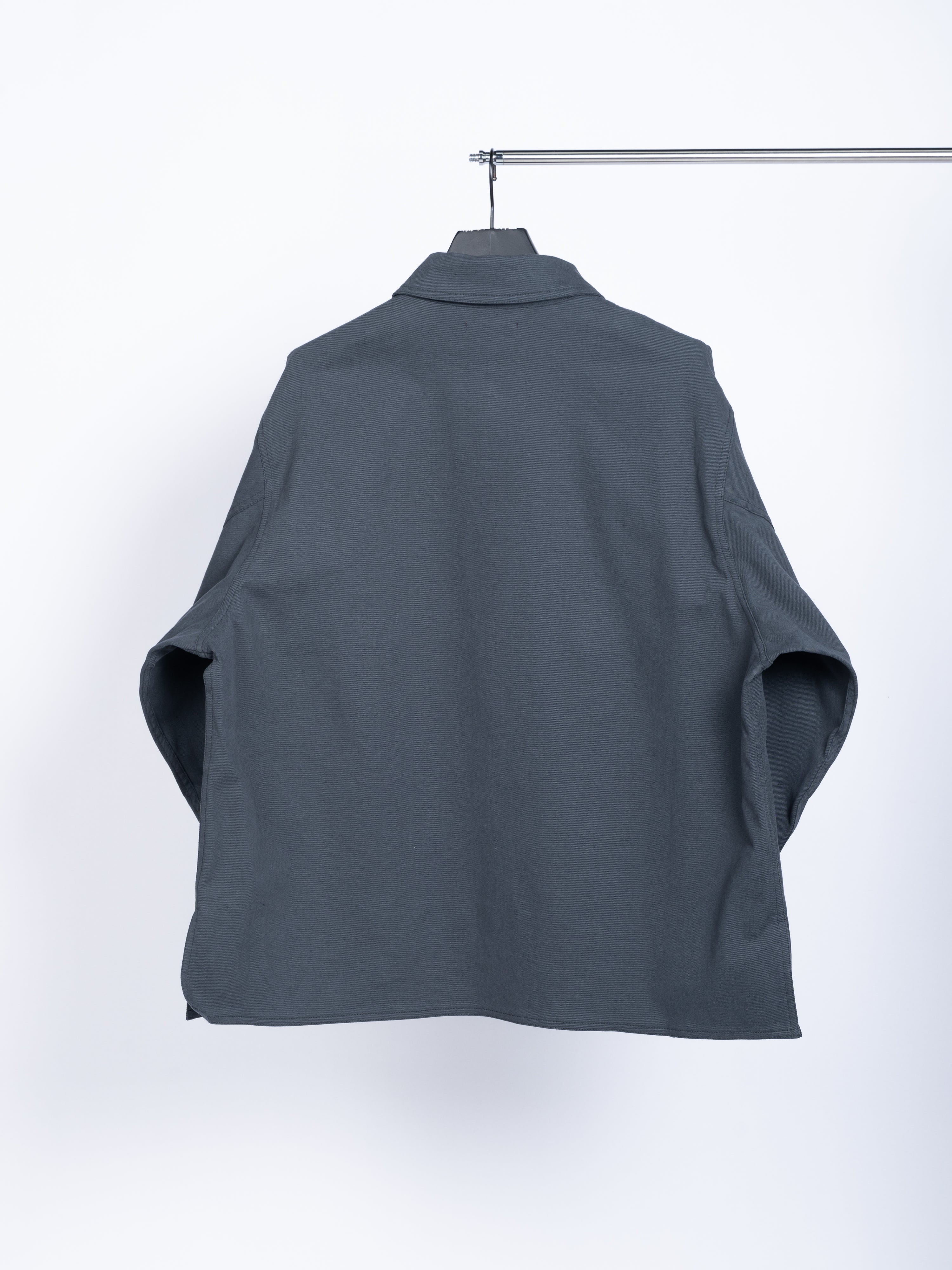 is-ness Kersey Shirt Jacket (Charcoal)