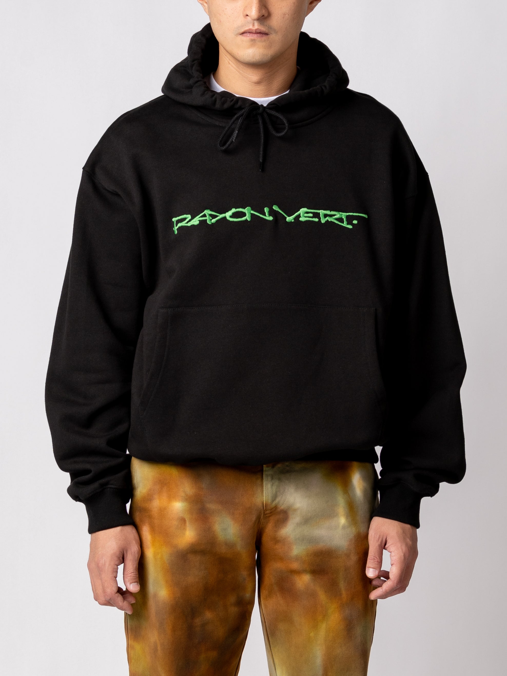 RAYON VERT Classic Hoodie (Golgotha Black)