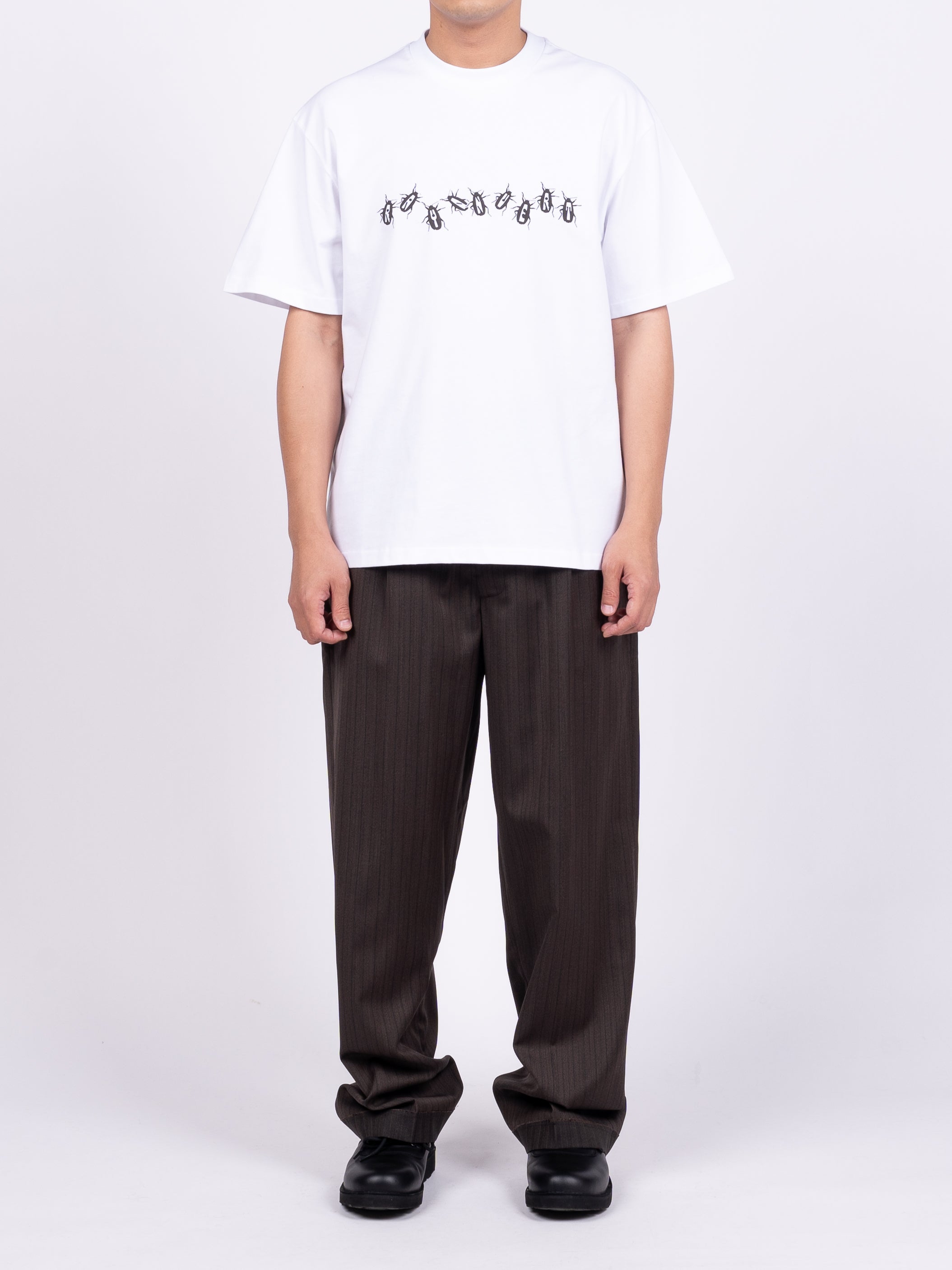 RAYON VERT Kakerlaken T-Shirt (Ghost White)