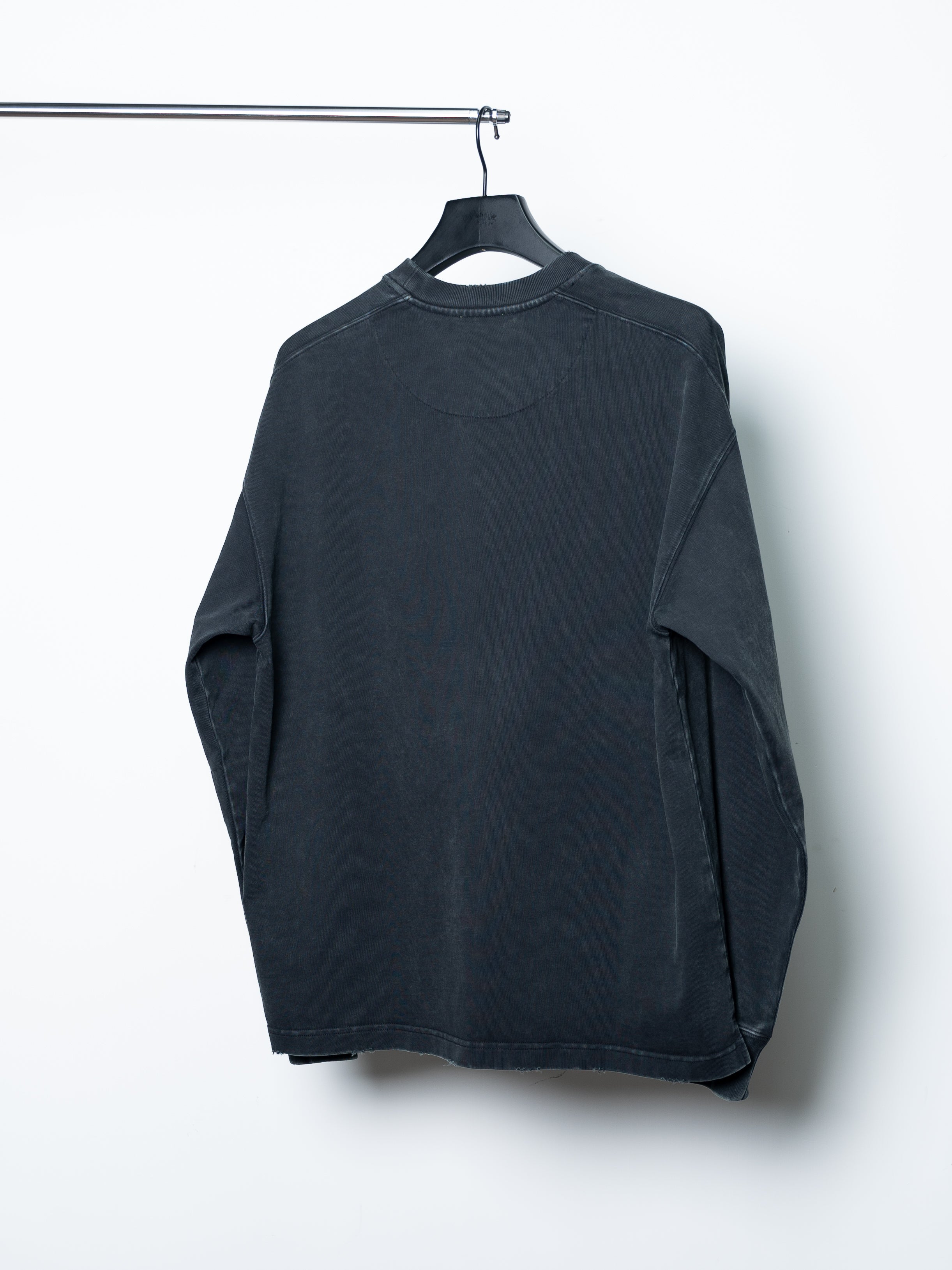 New Amsterdam Surf Association Throw Longsleeve (Washed Black)