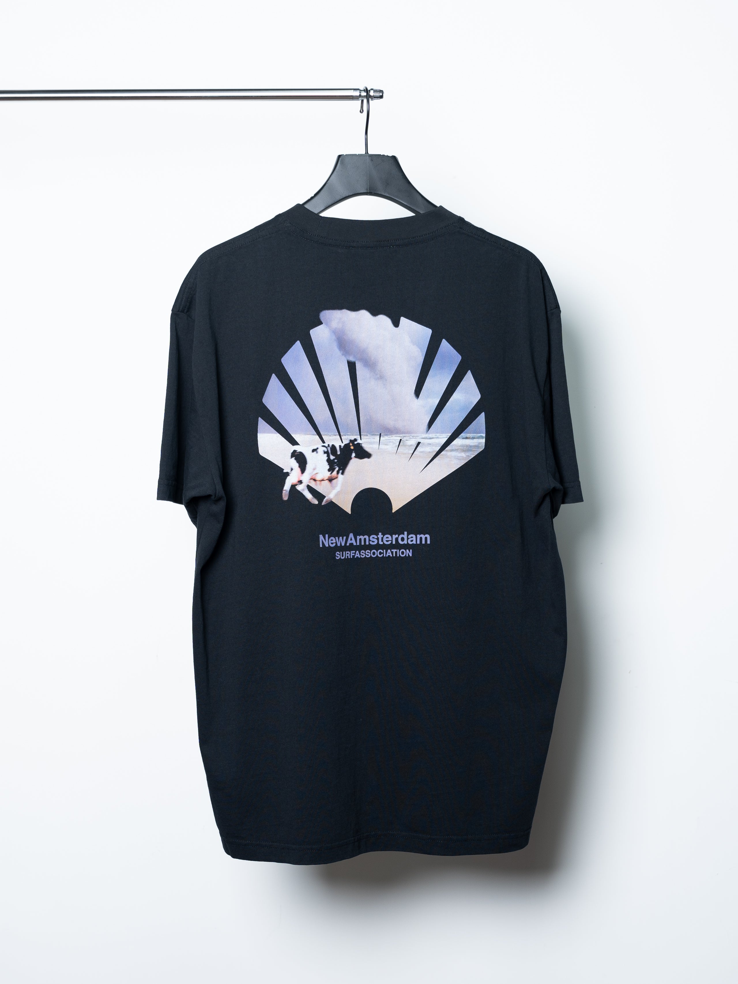 New Amsterdam Surf Association Oyster Tee (Black)