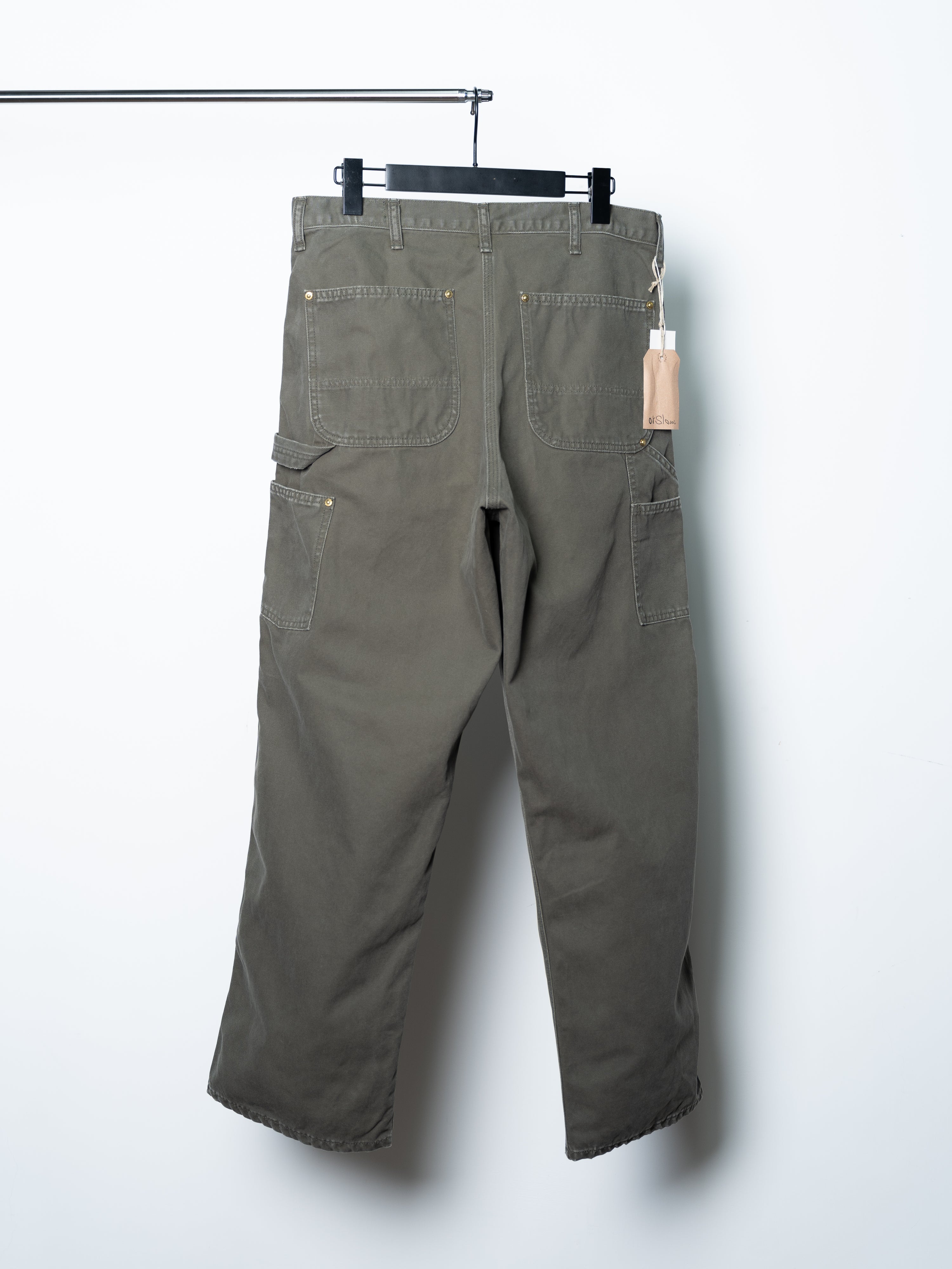 orSlow Dad's Fit Painter Pants (Army Green)