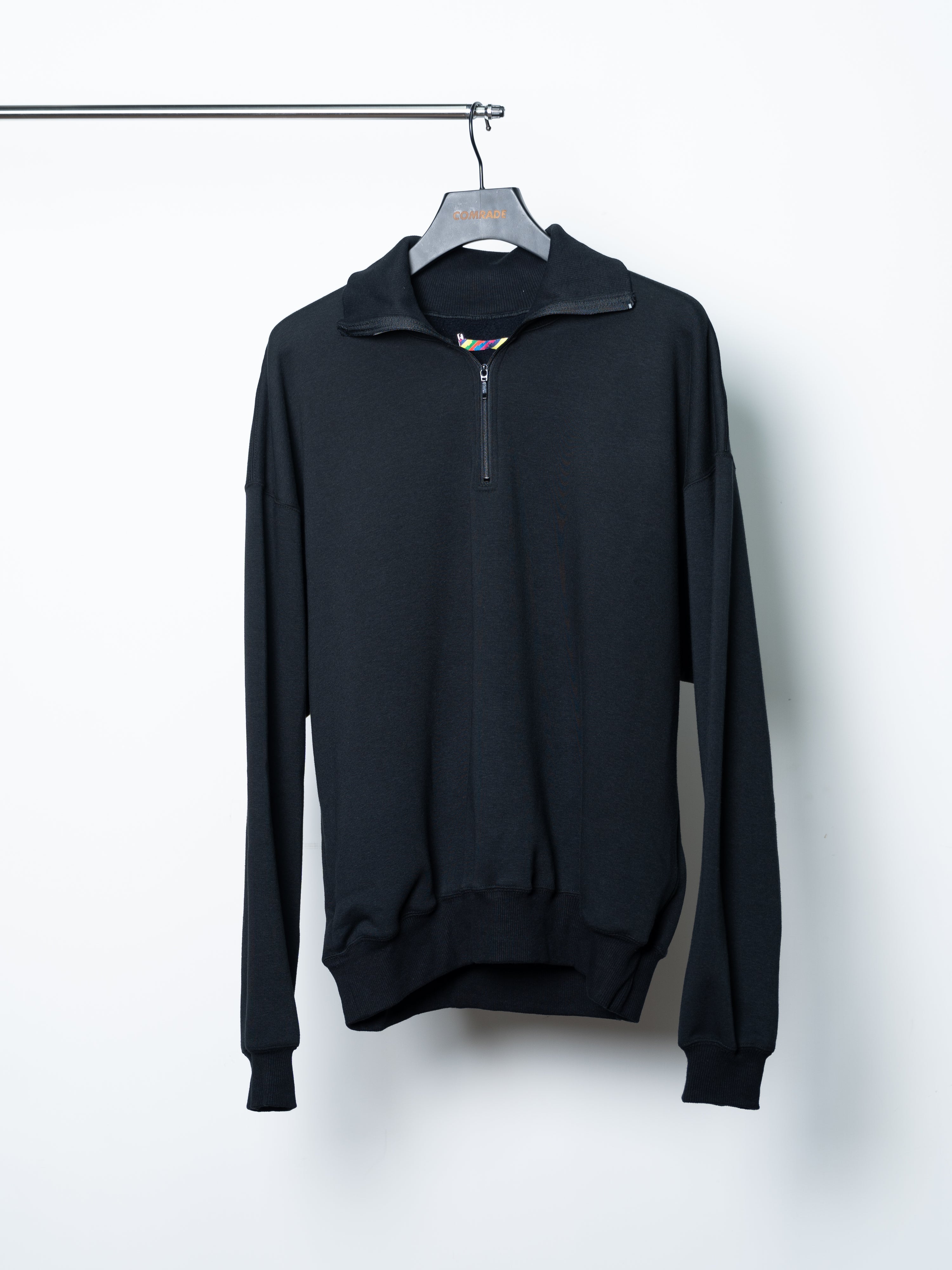 is-ness Zip Sweatshirt (Black)