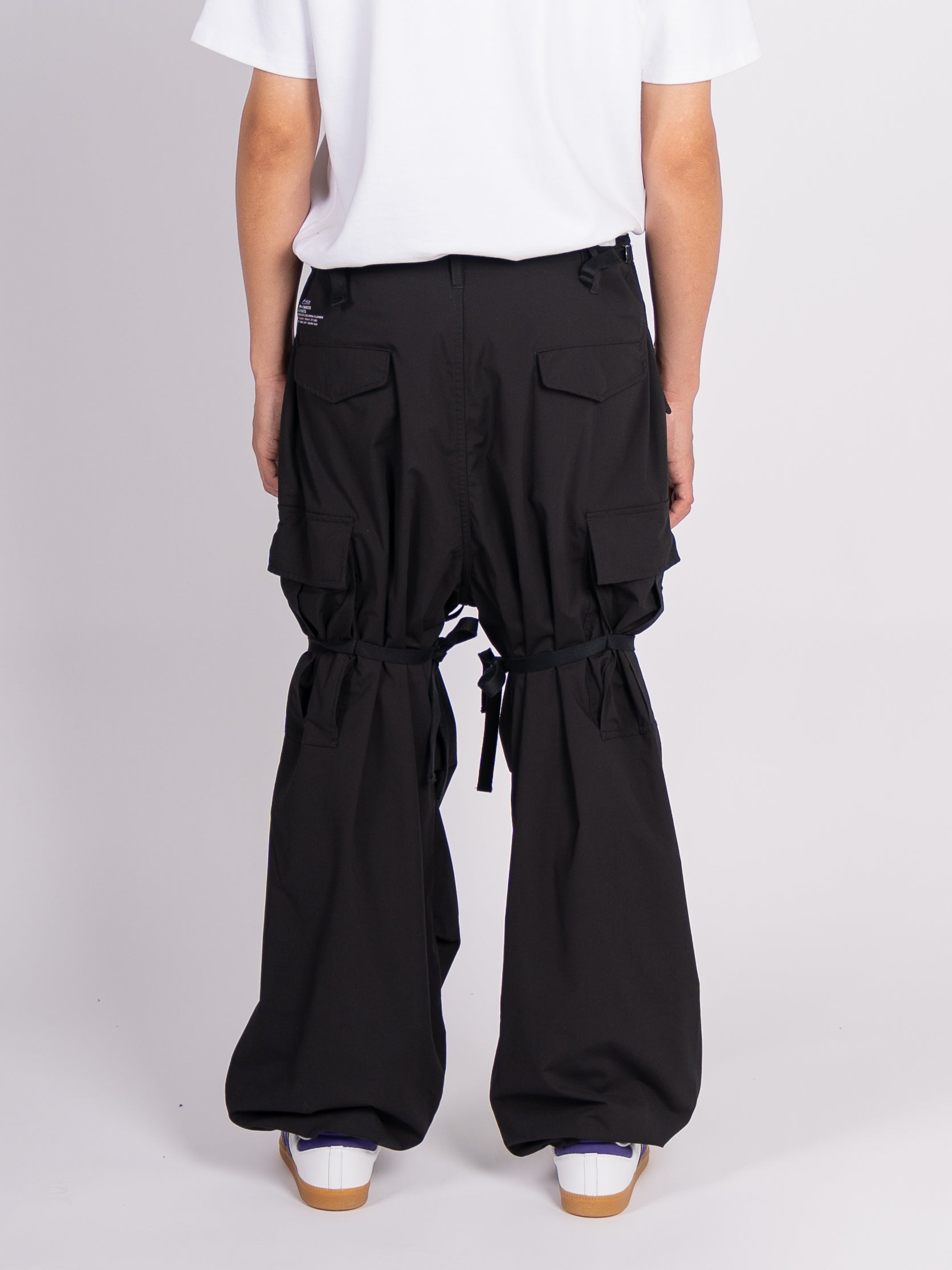 FreshService Micro Typewriter Cargo Pants (Black)