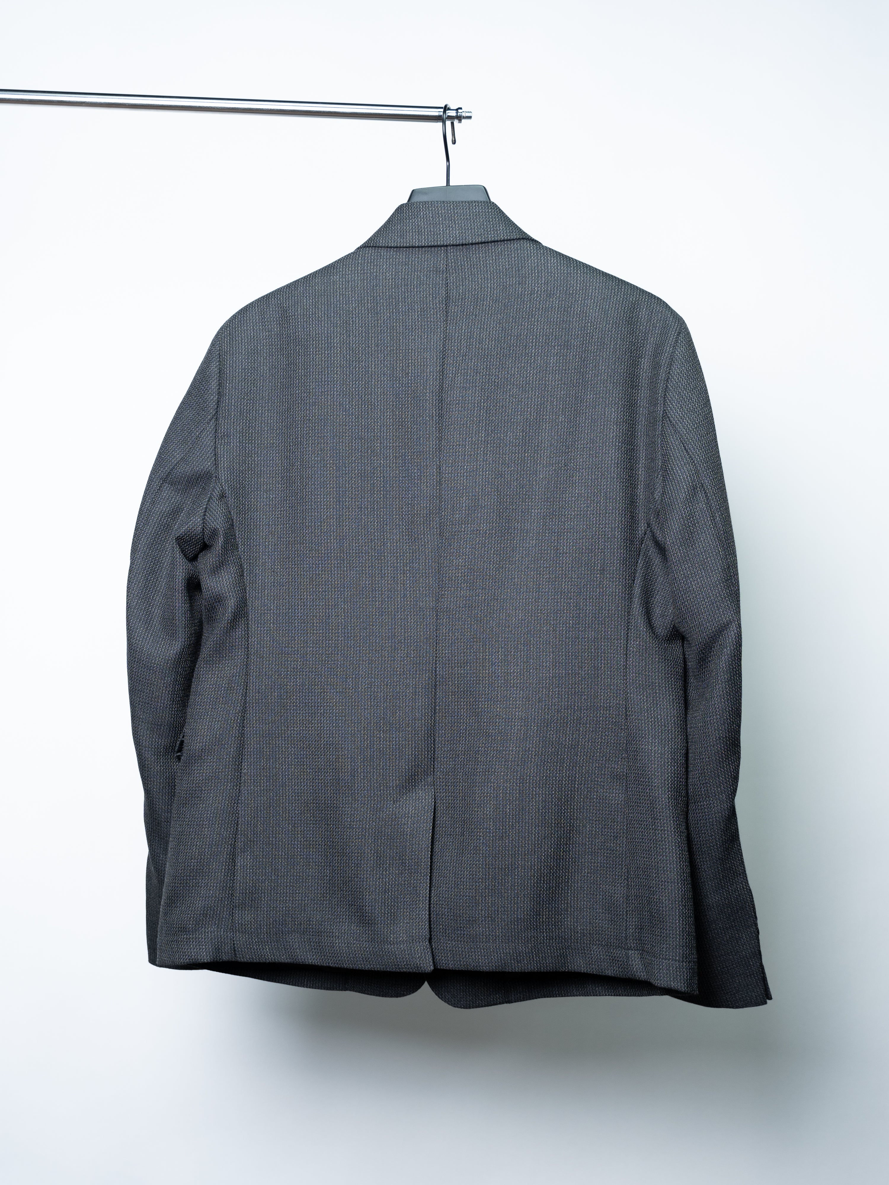 mfpen Single Breasted Blazer (Dark Grey Twist)