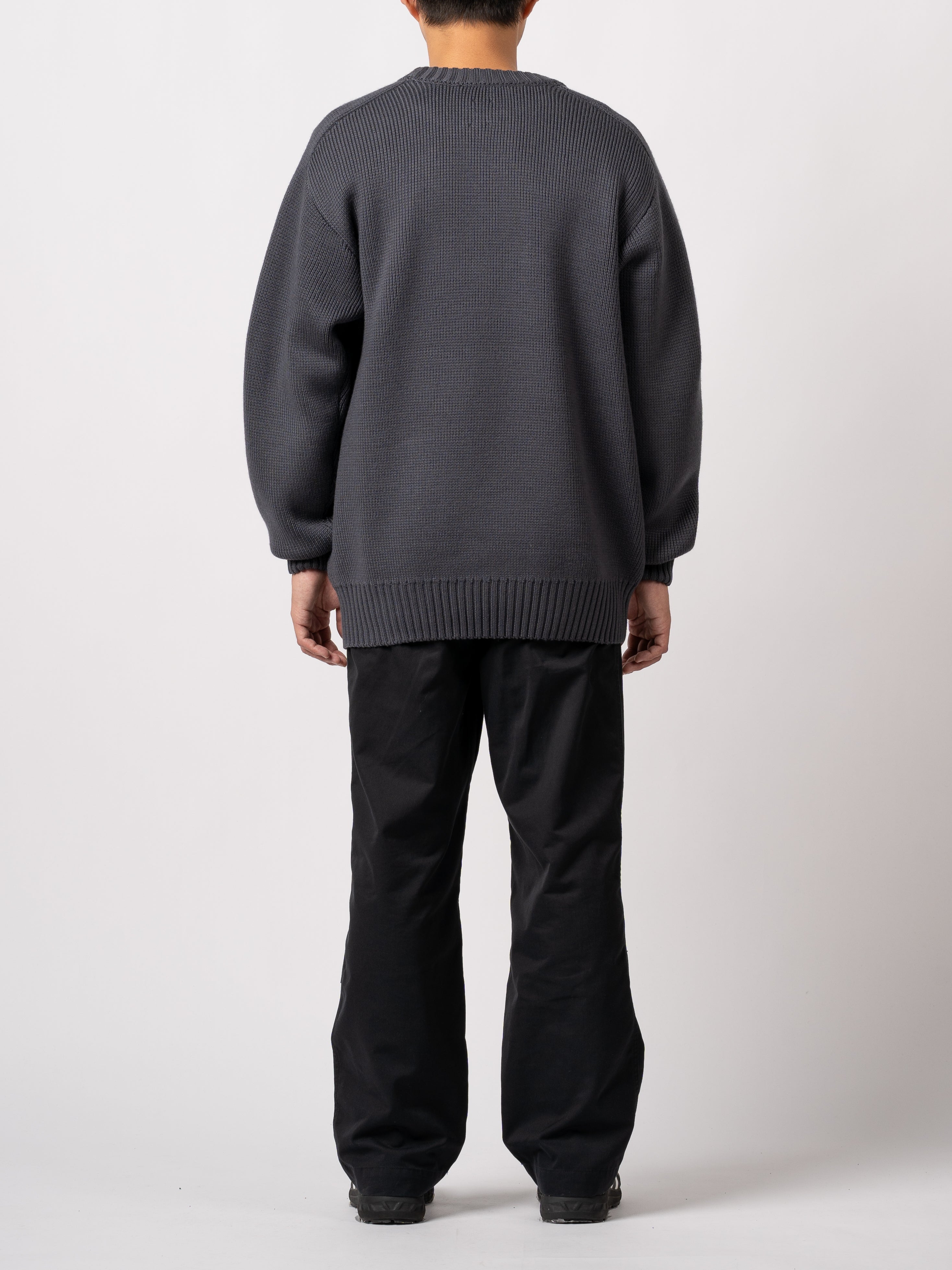 GR10K Arsenico Crew Neck (Coal Grey)