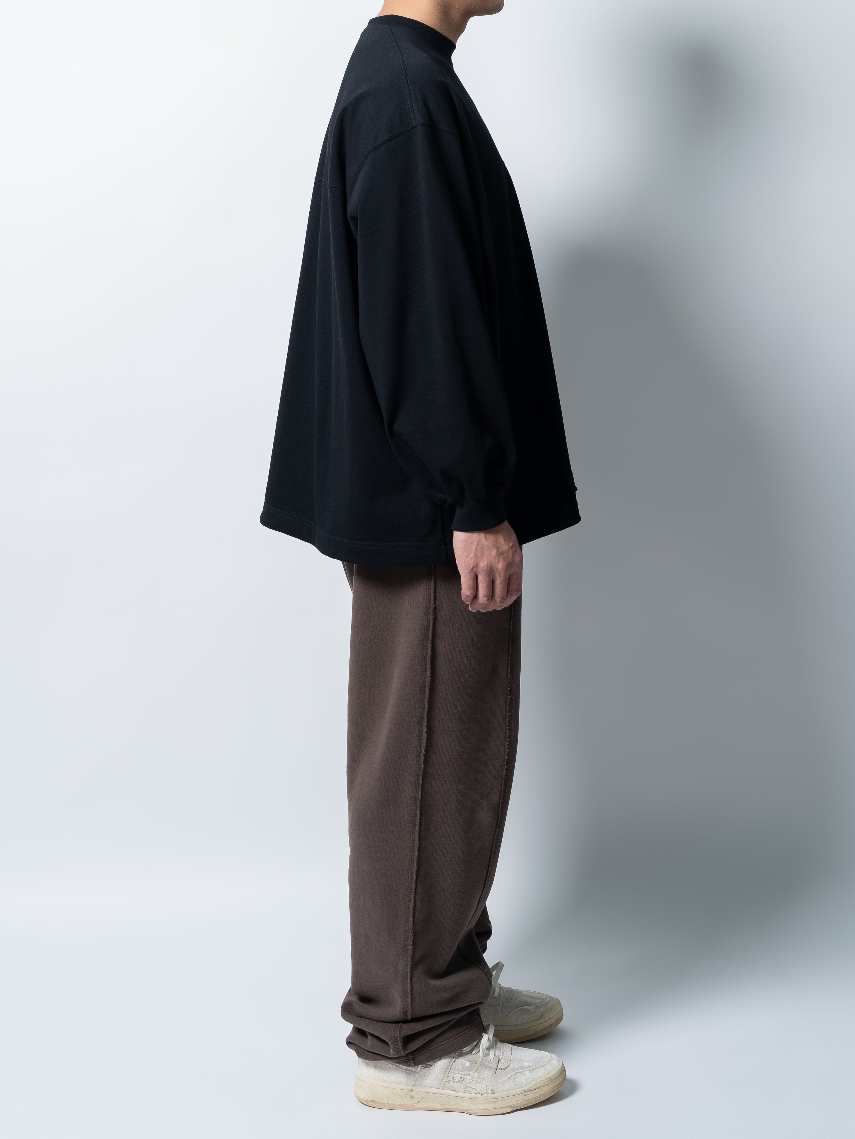 is-ness Balloon Switching L/S T-shirt (Black)