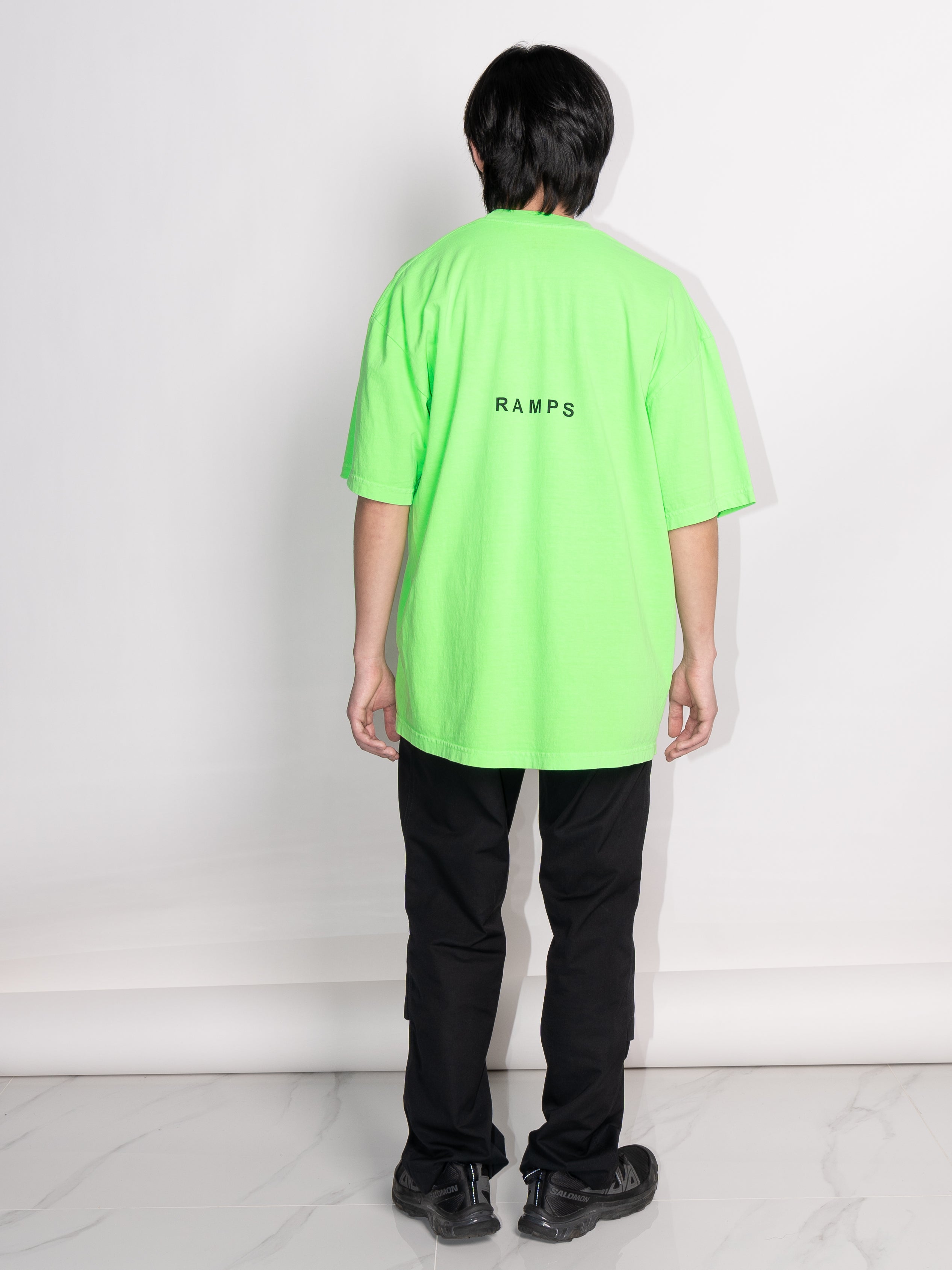 RAMPS Stack S/S Tee (Neon Green)