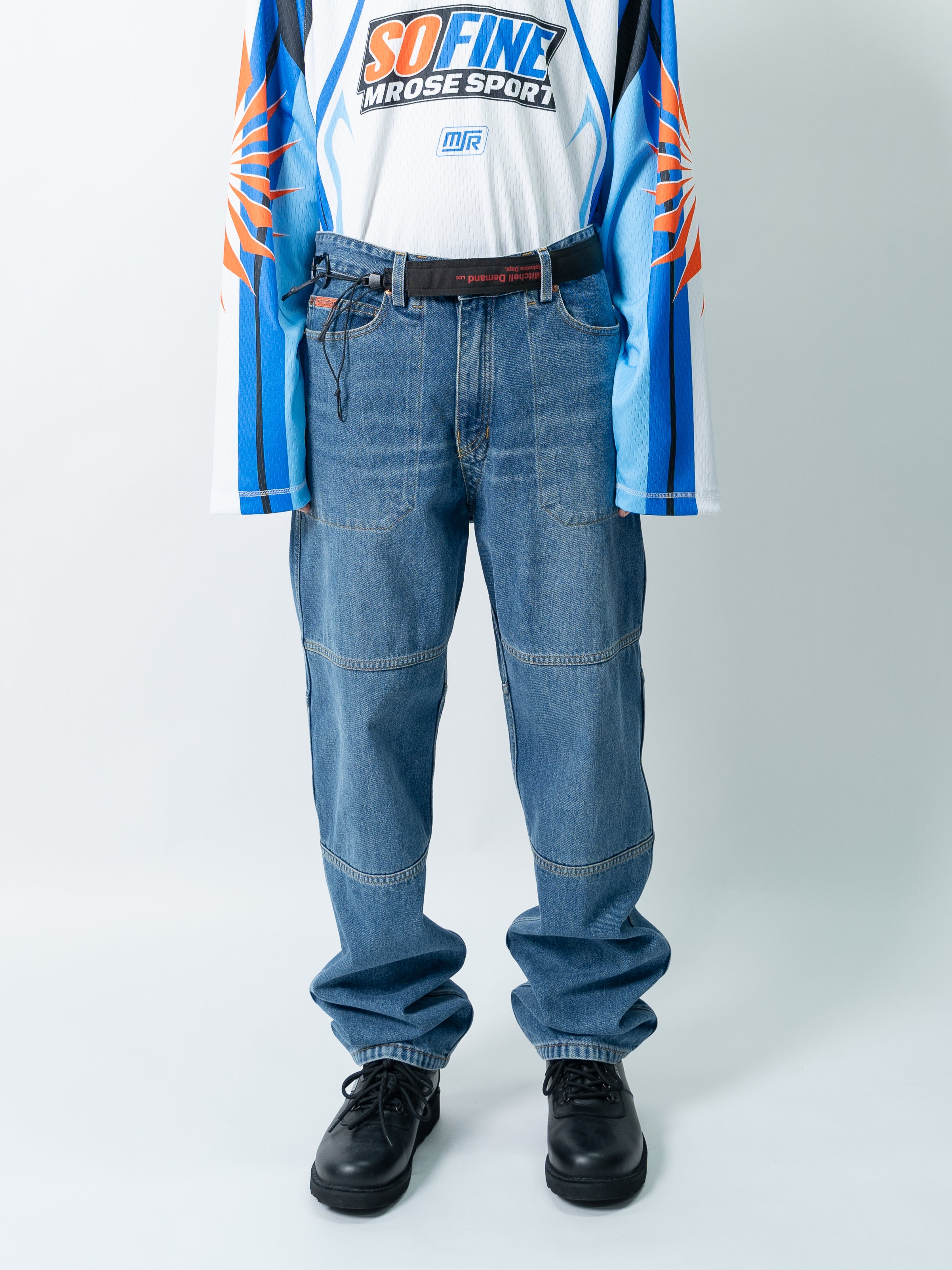 Martine Rose Reversible Camo Jean (Blue) | COMRADE – COMRADEHK