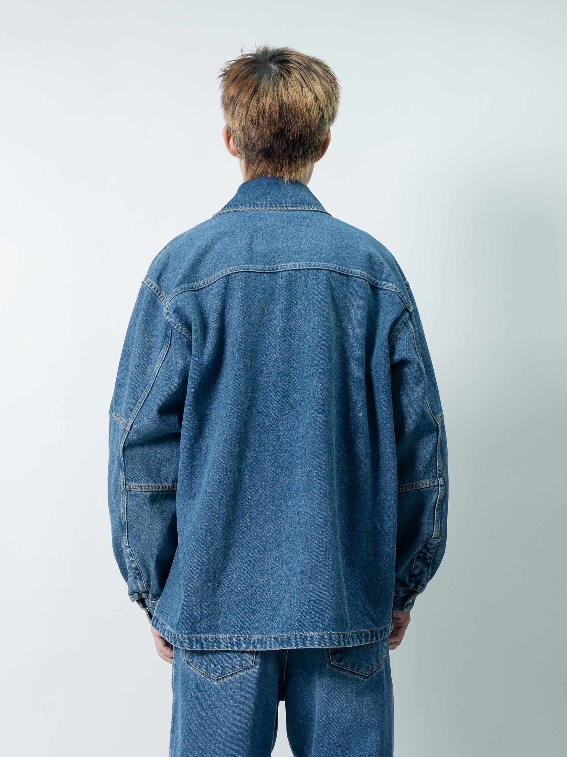 Martine Rose Reversible Camo Shirt (Blue)