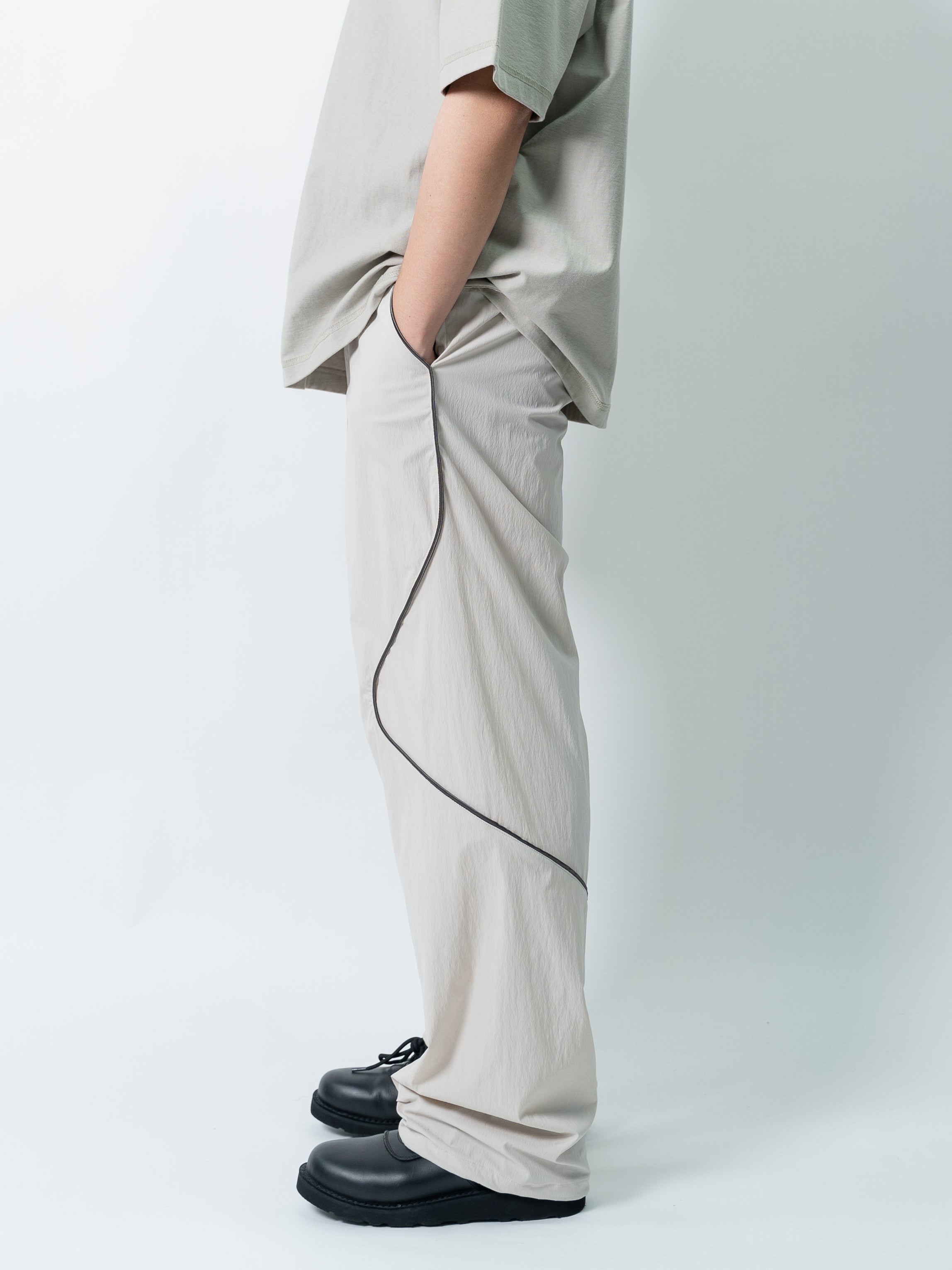 【AFFXWRKS】CURVED PANT SAND AFFIX WORKS Trousers – AFFXWRKS
