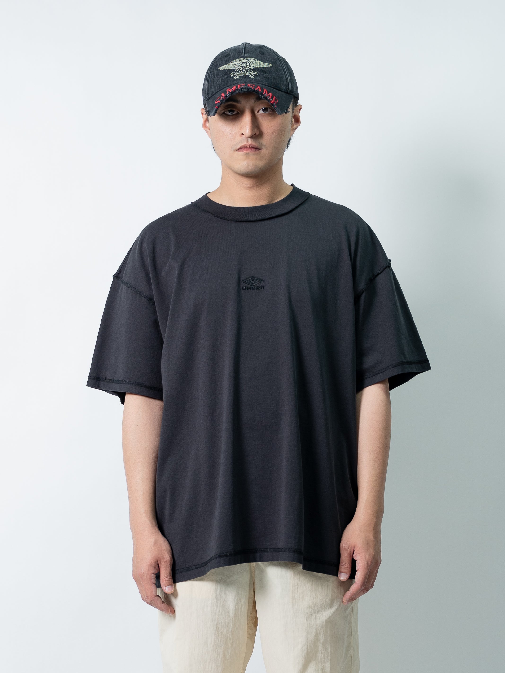 Umbro Logo T-Shirt Inside Out (Black)
