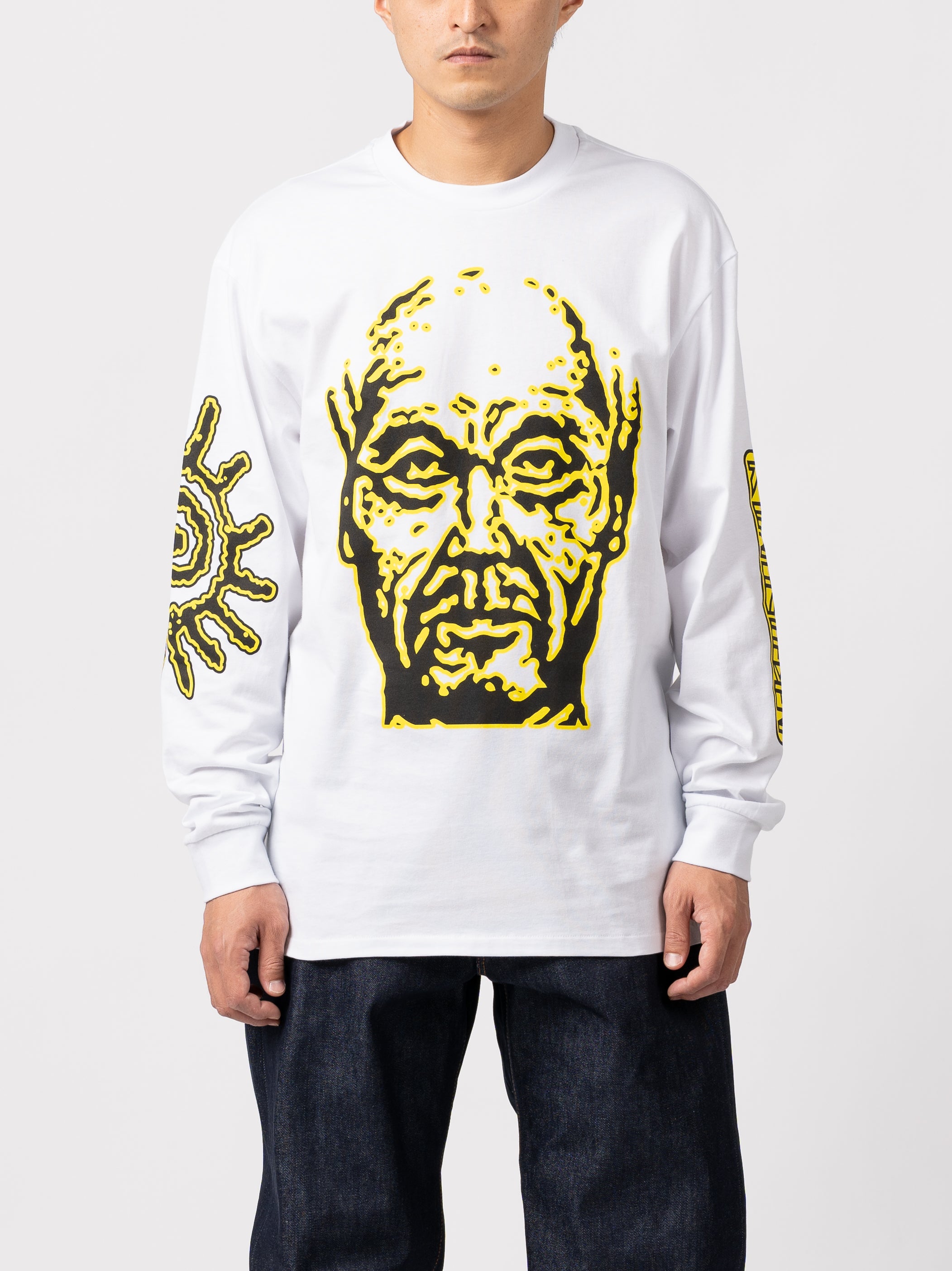 RAYON VERT Wanted LS Shirt (Ghost White)