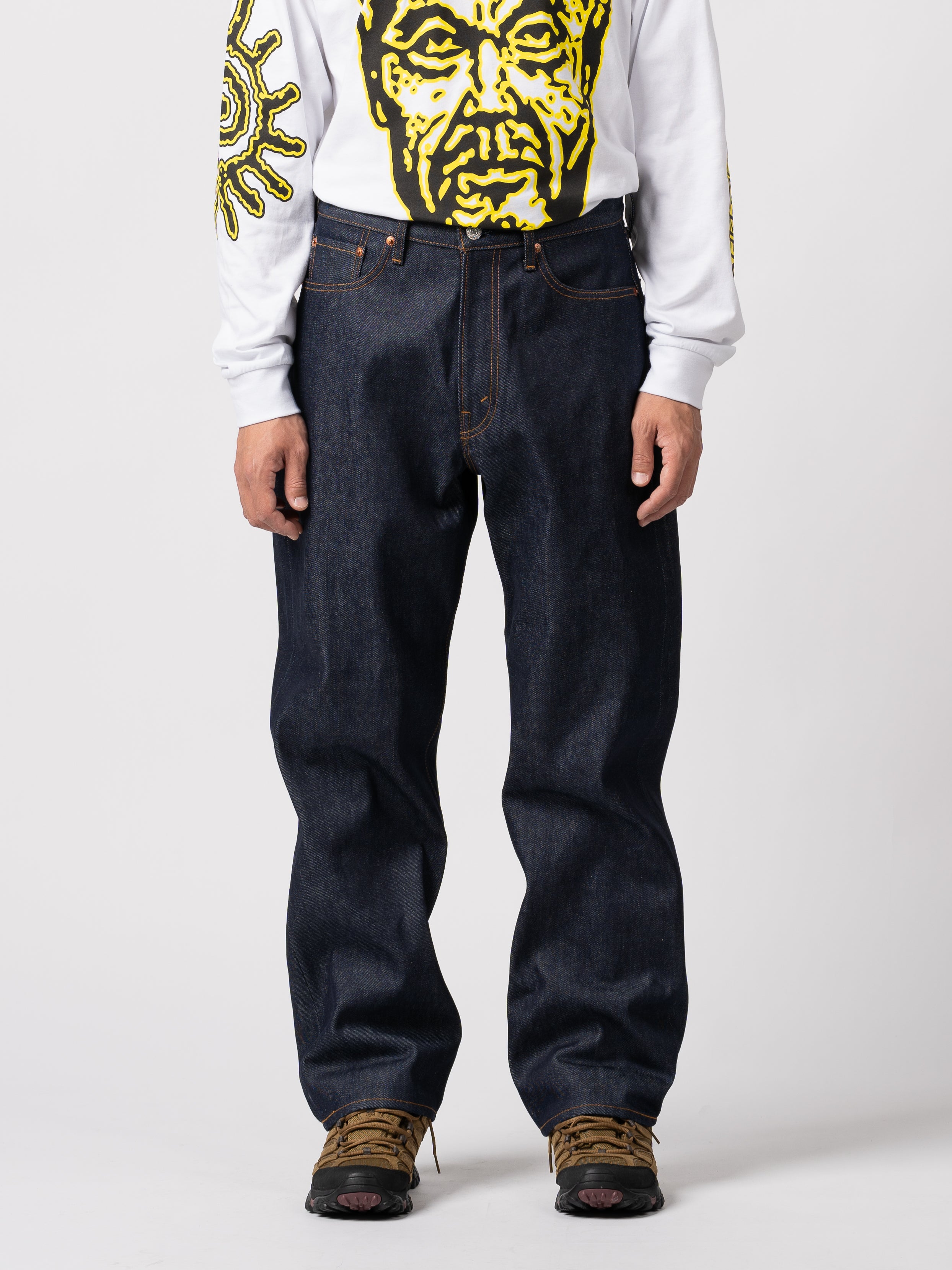 orSlow 101 Dad's Fit Denim Pants (Rigid)