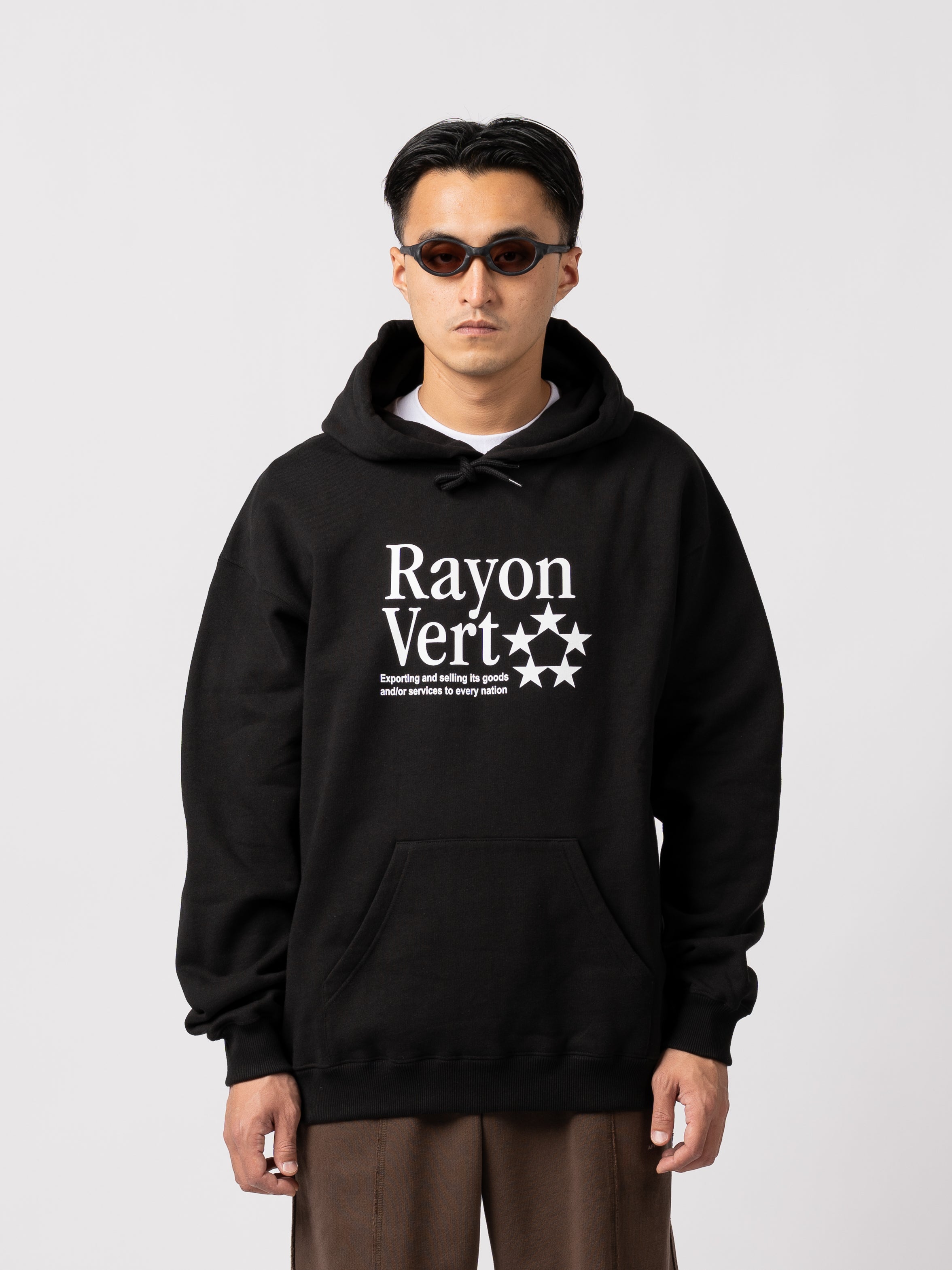 RAYON VERT International Hoodie (Golgotha Black)