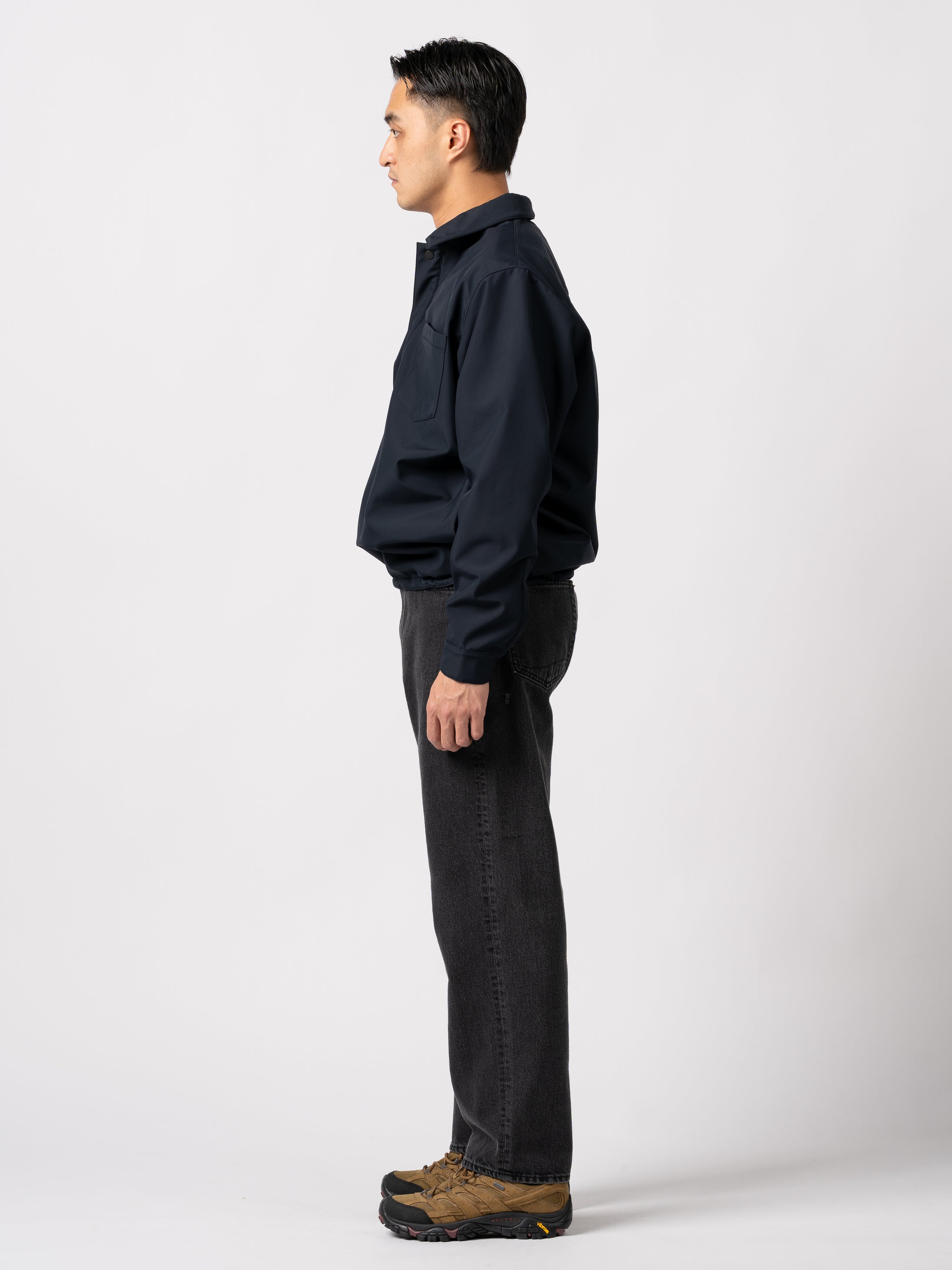 GR10K Pullover Windstopper Overshirt (Blue Navy)