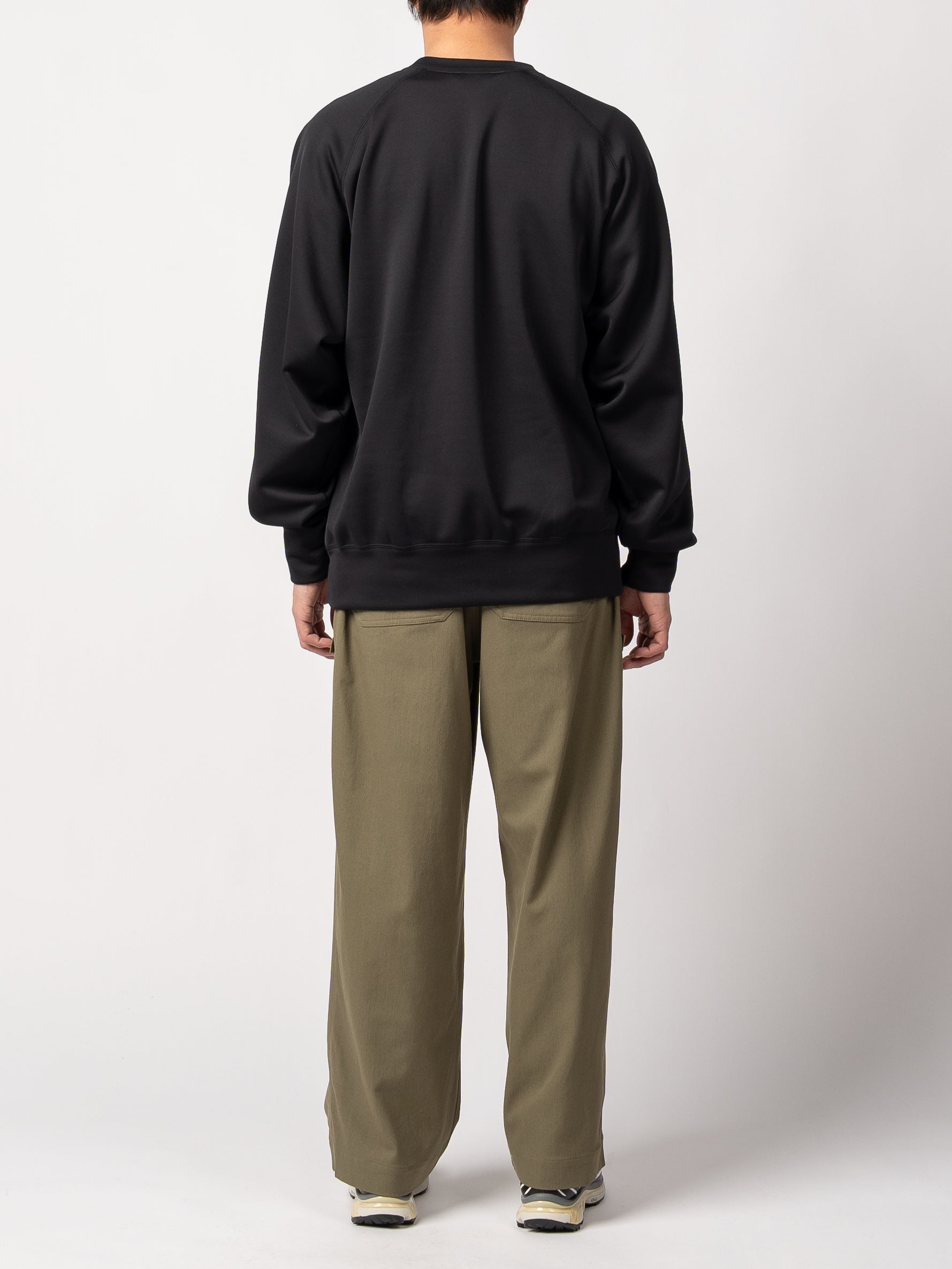 FreshService Sport Cordura Fleece Crew Neck (Black)