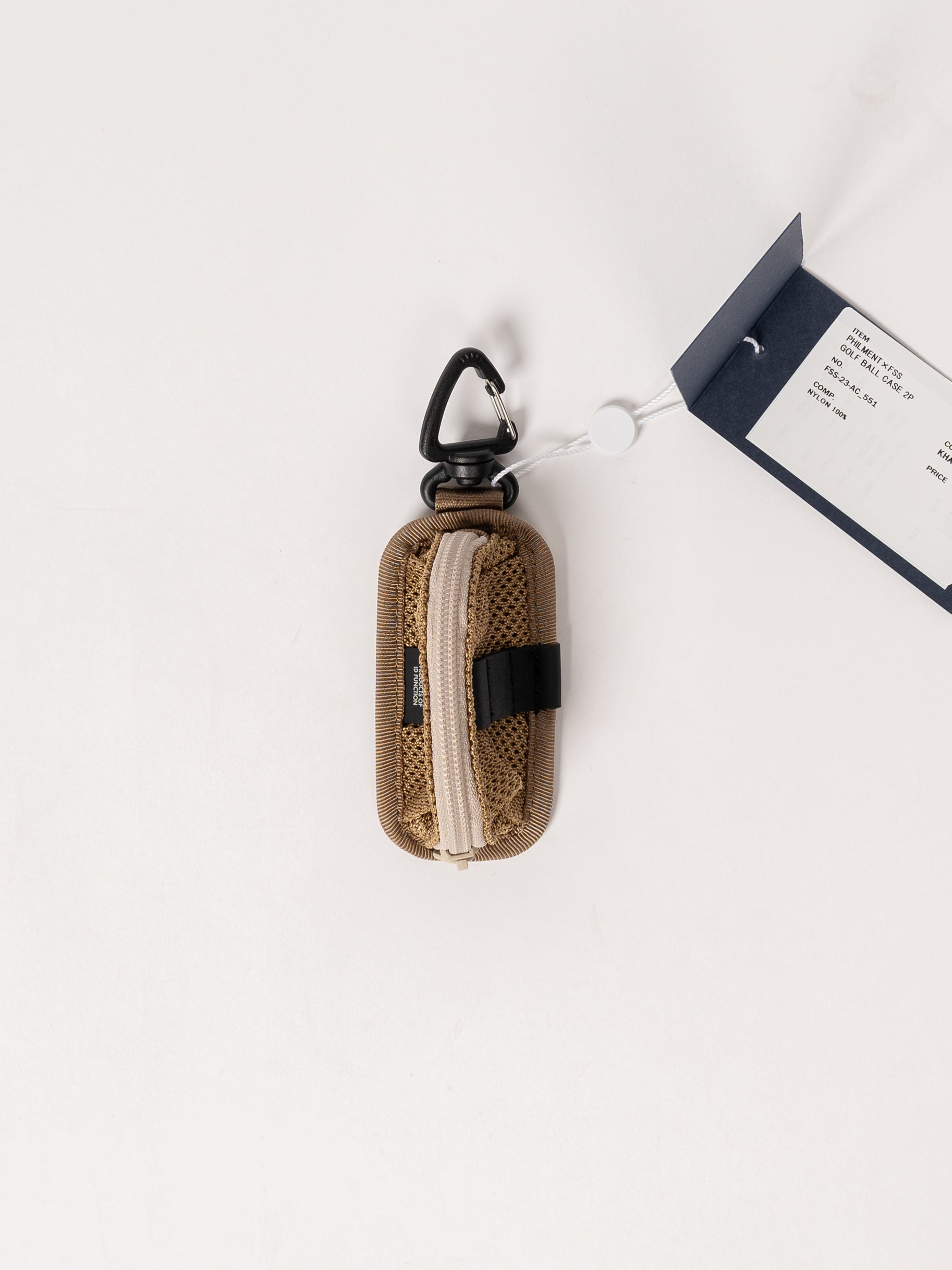 FreshService Philment x FSS Golf Ball Case 2P (Khaki)