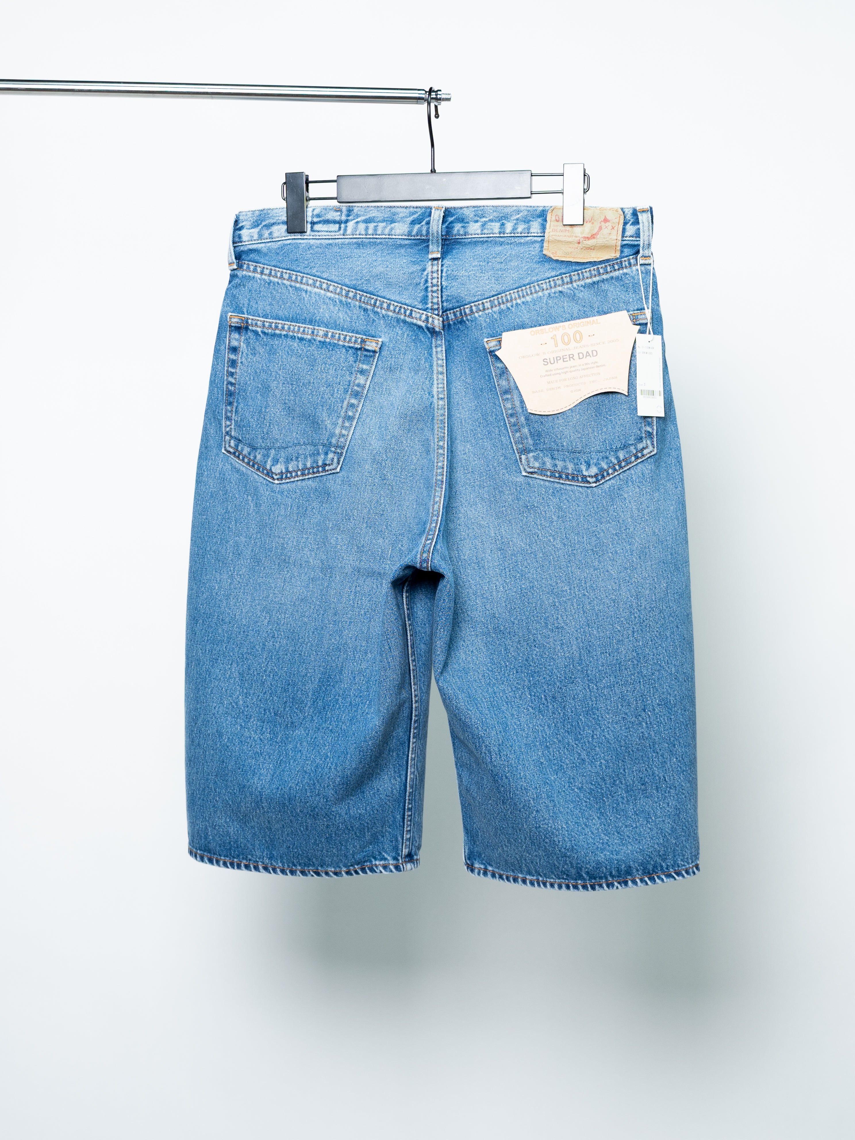 orSlow Super Dad's Fit Shorts (Denim Used)
