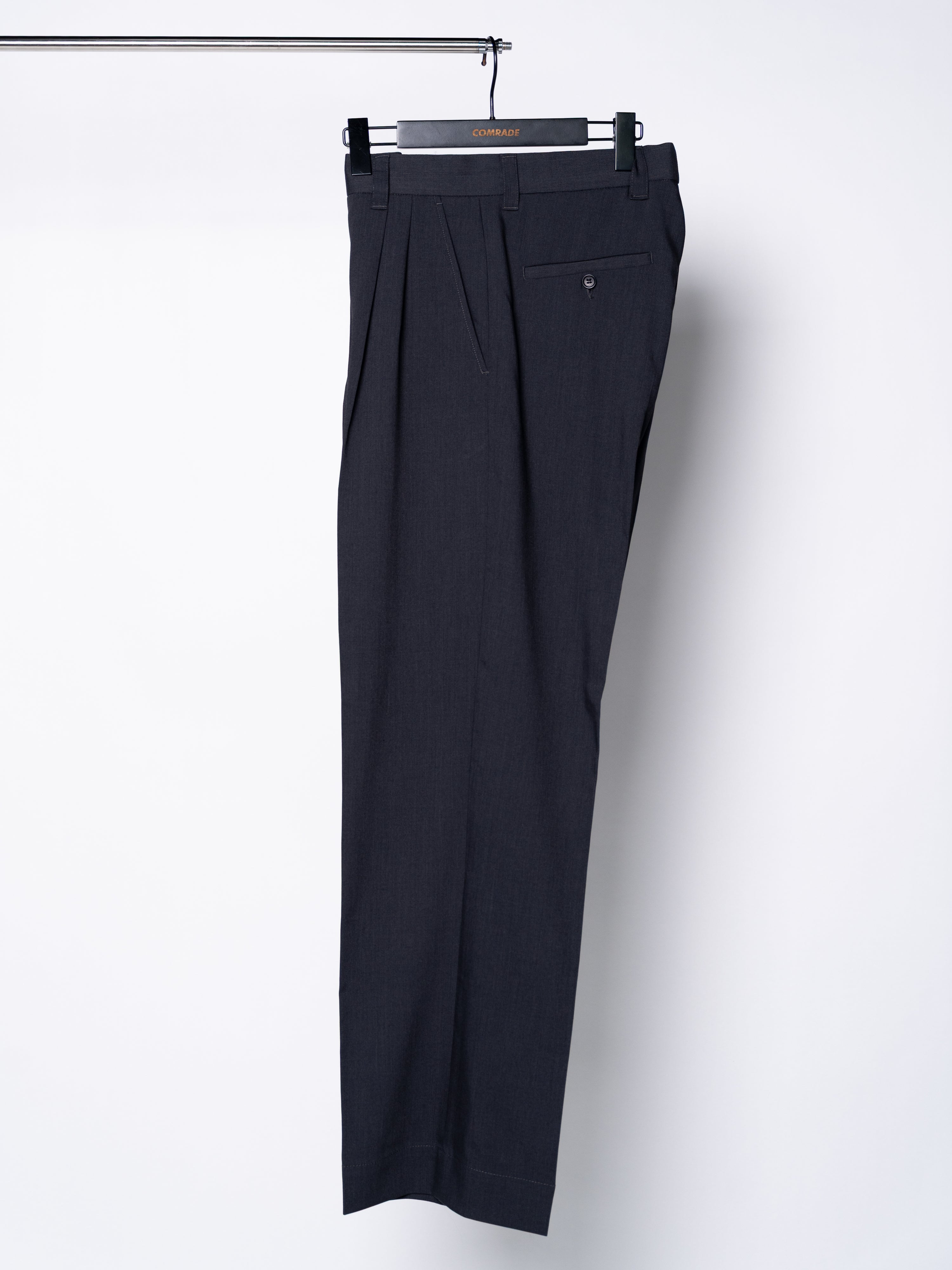 mfpen Classic Trousers (Dark Grey Wool)