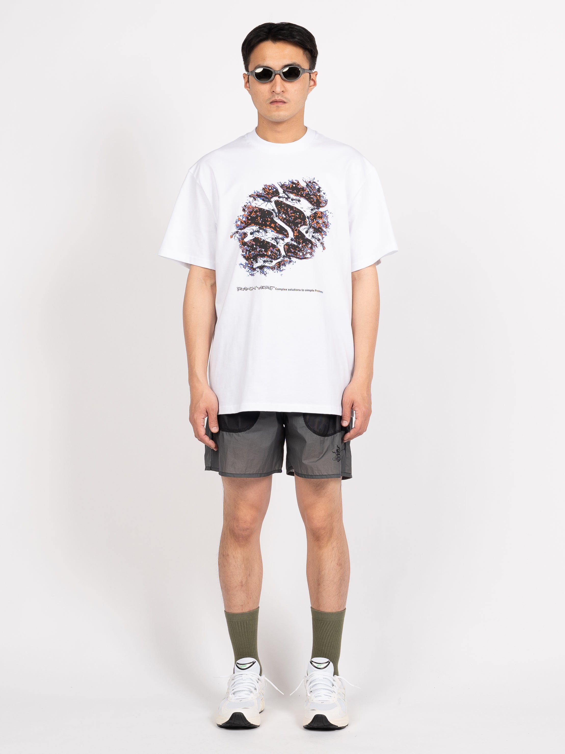 RAYON VERT Society T-Shirt (Ghost White)
