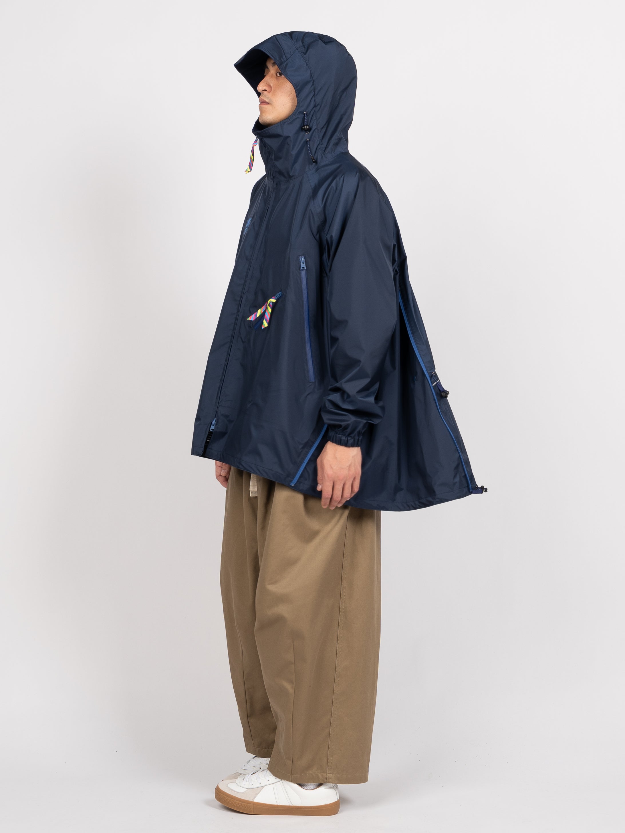 is-ness 3 Layer Transformable Jacket (Navy)