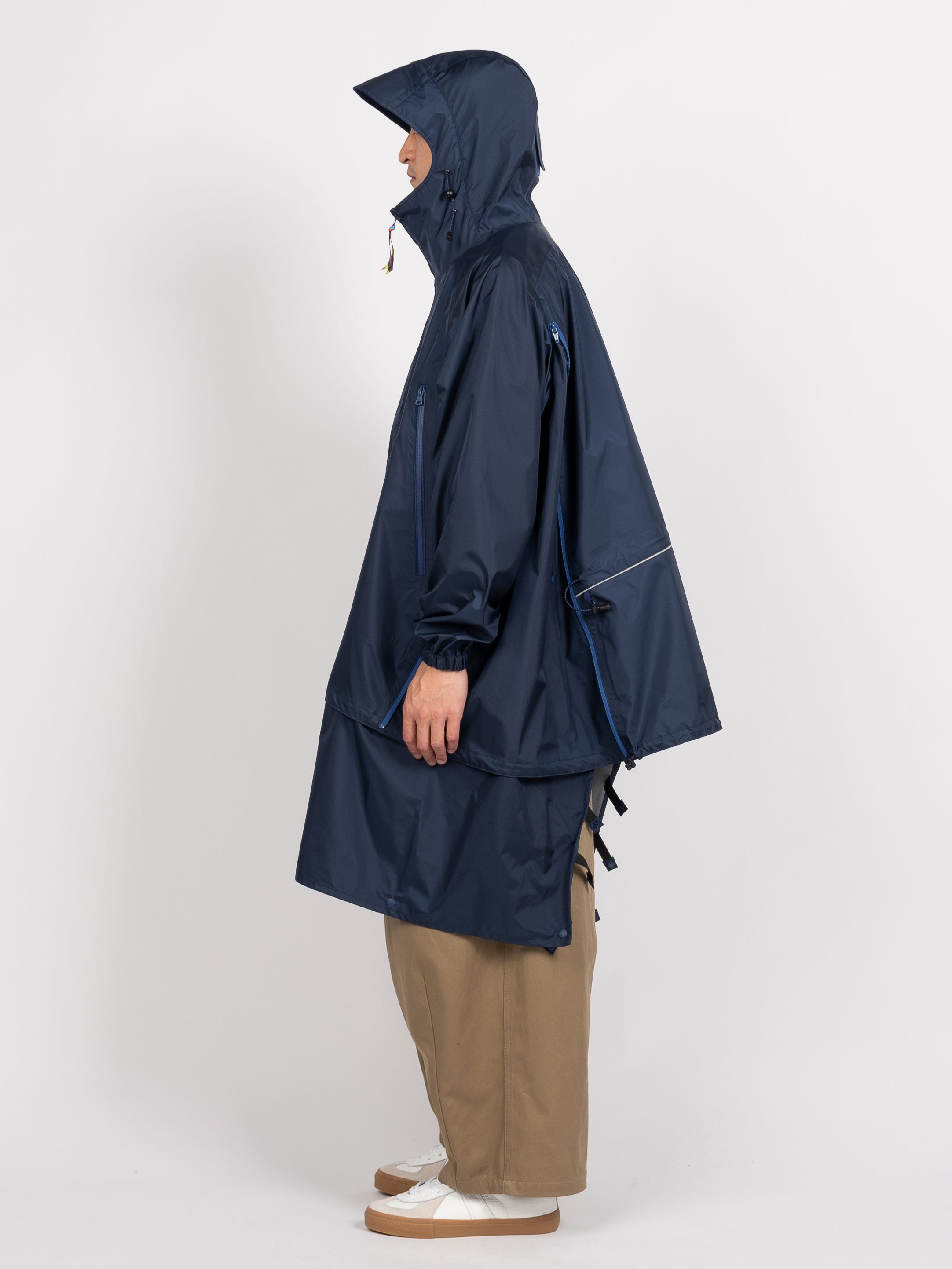is-ness 3 Layer Transformable Jacket (Navy)