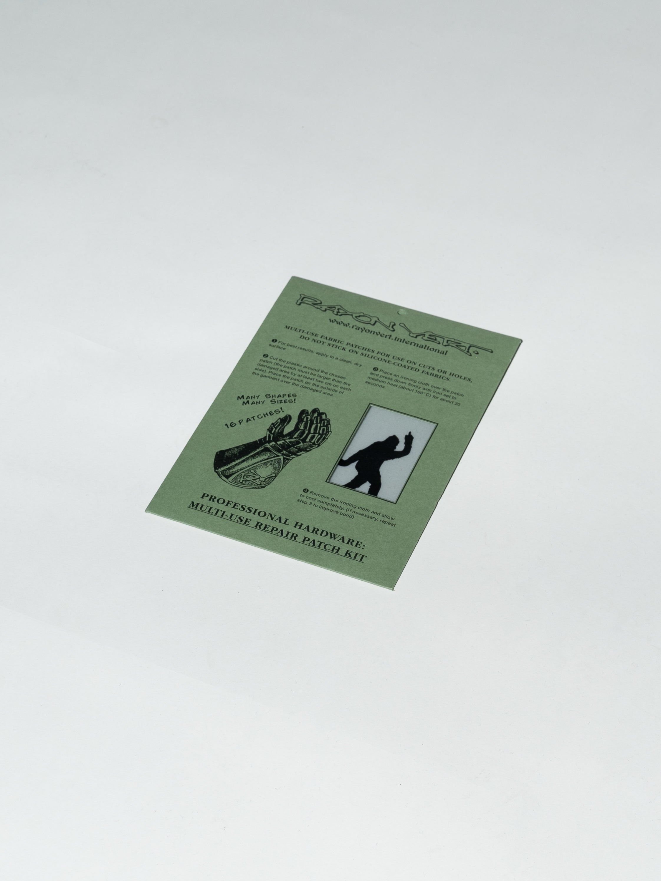 RAYON VERT Multi-use Repair Patch Kit (Golgotha Black)