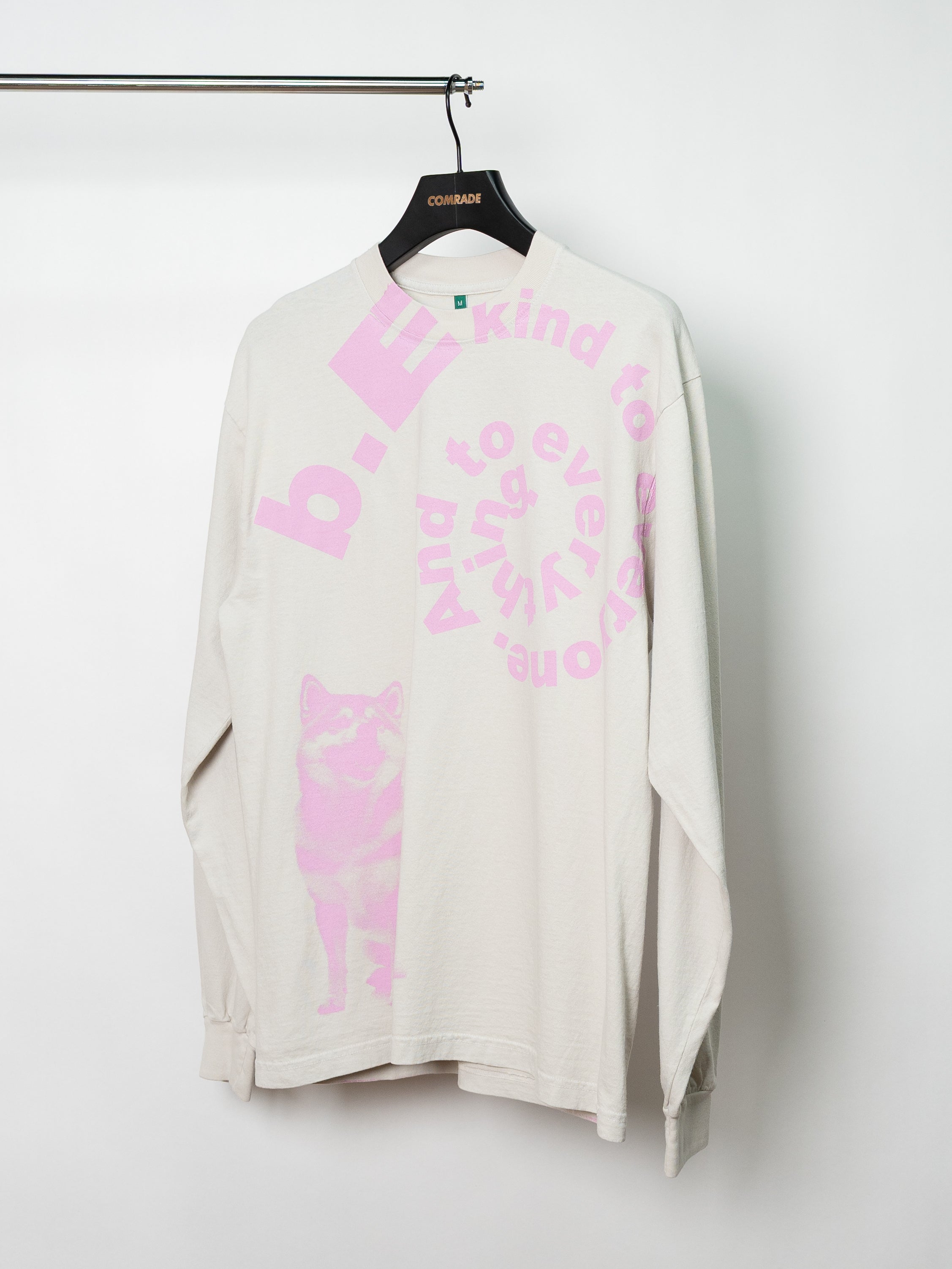 b.Eautiful Shiba LS Shirt (Cement)