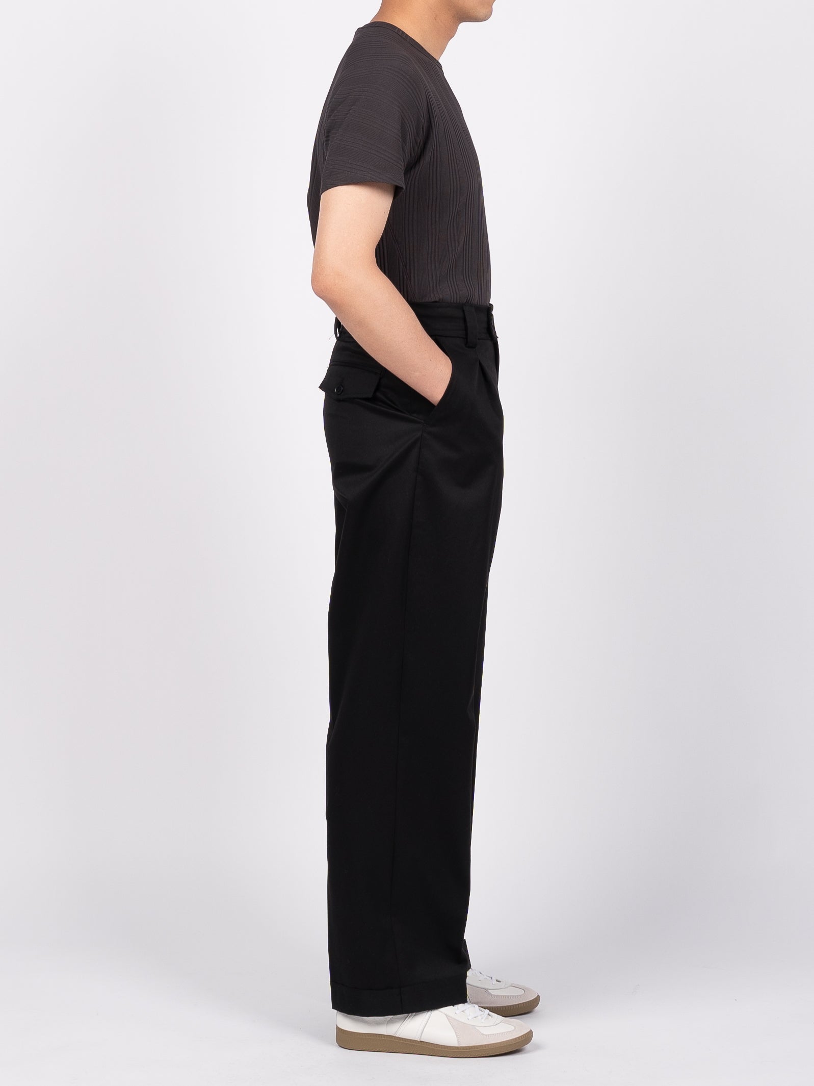 mfpen Patch Trousers (Black)