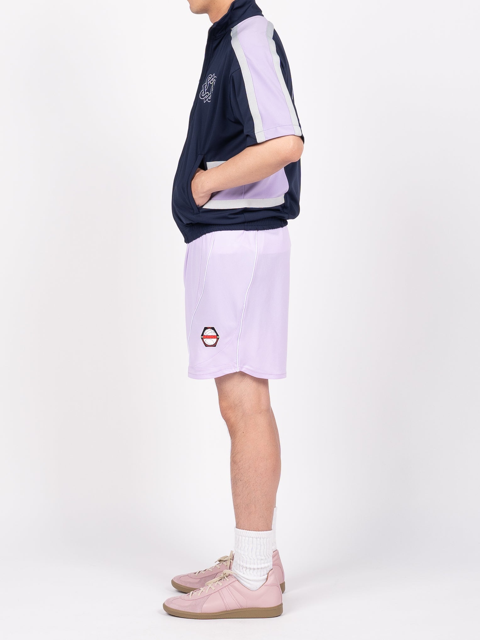 Lack of Guidance Fabio Track Top (Navy/ Purple)