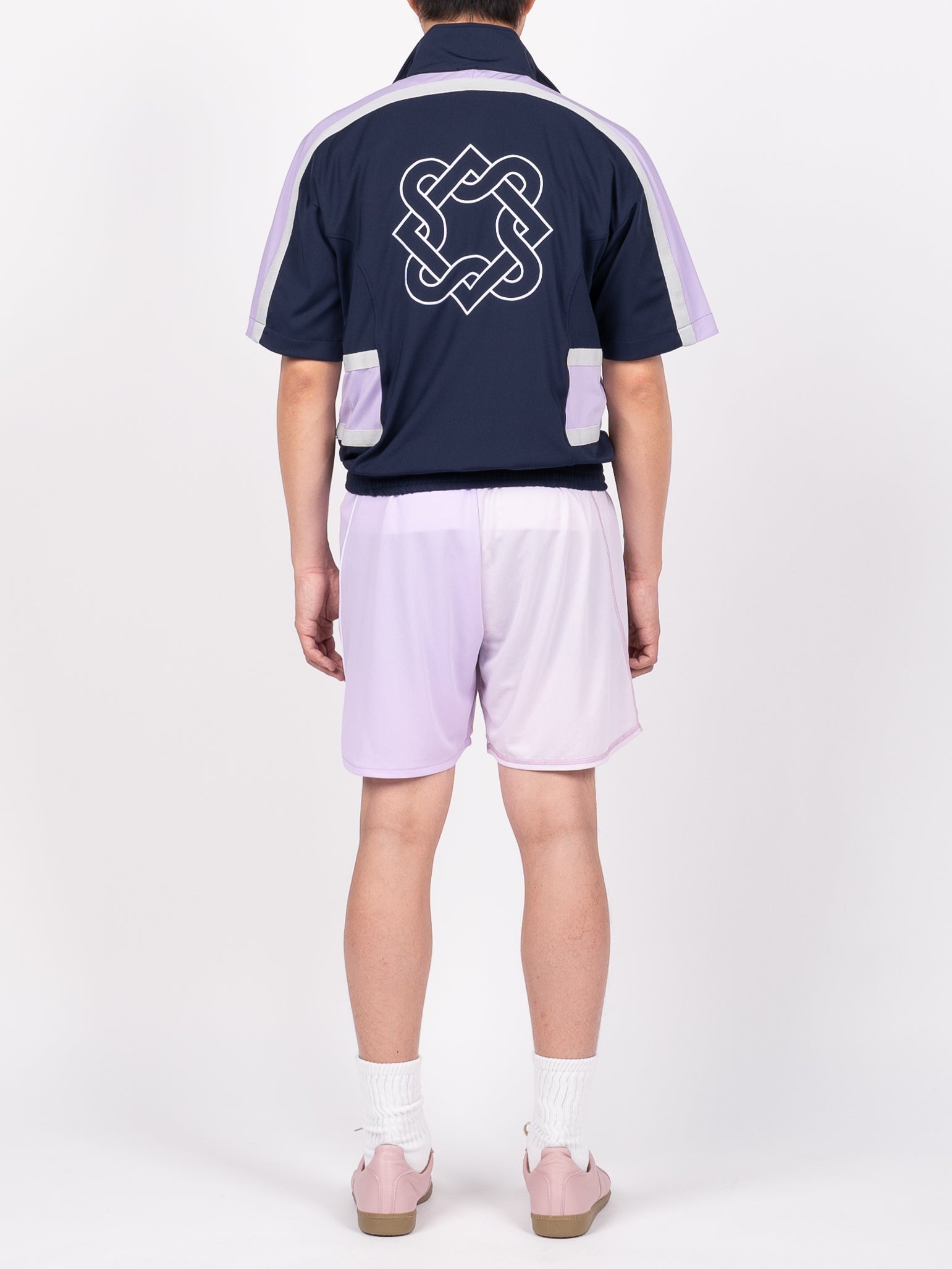 Lack of Guidance Fabio Track Top (Navy/ Purple)