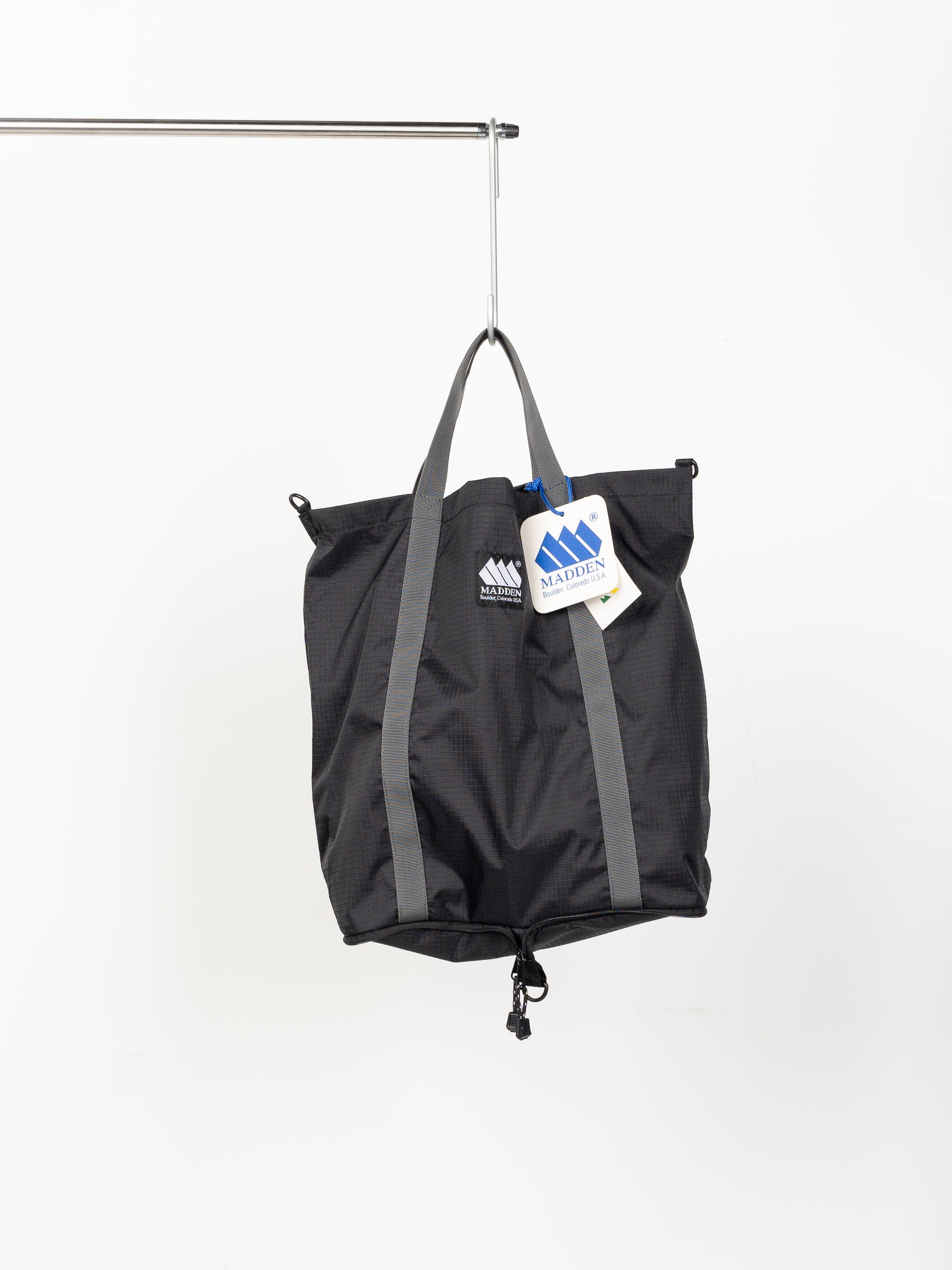 is-ness x MADDEN Two-way Eco Bag (Black)