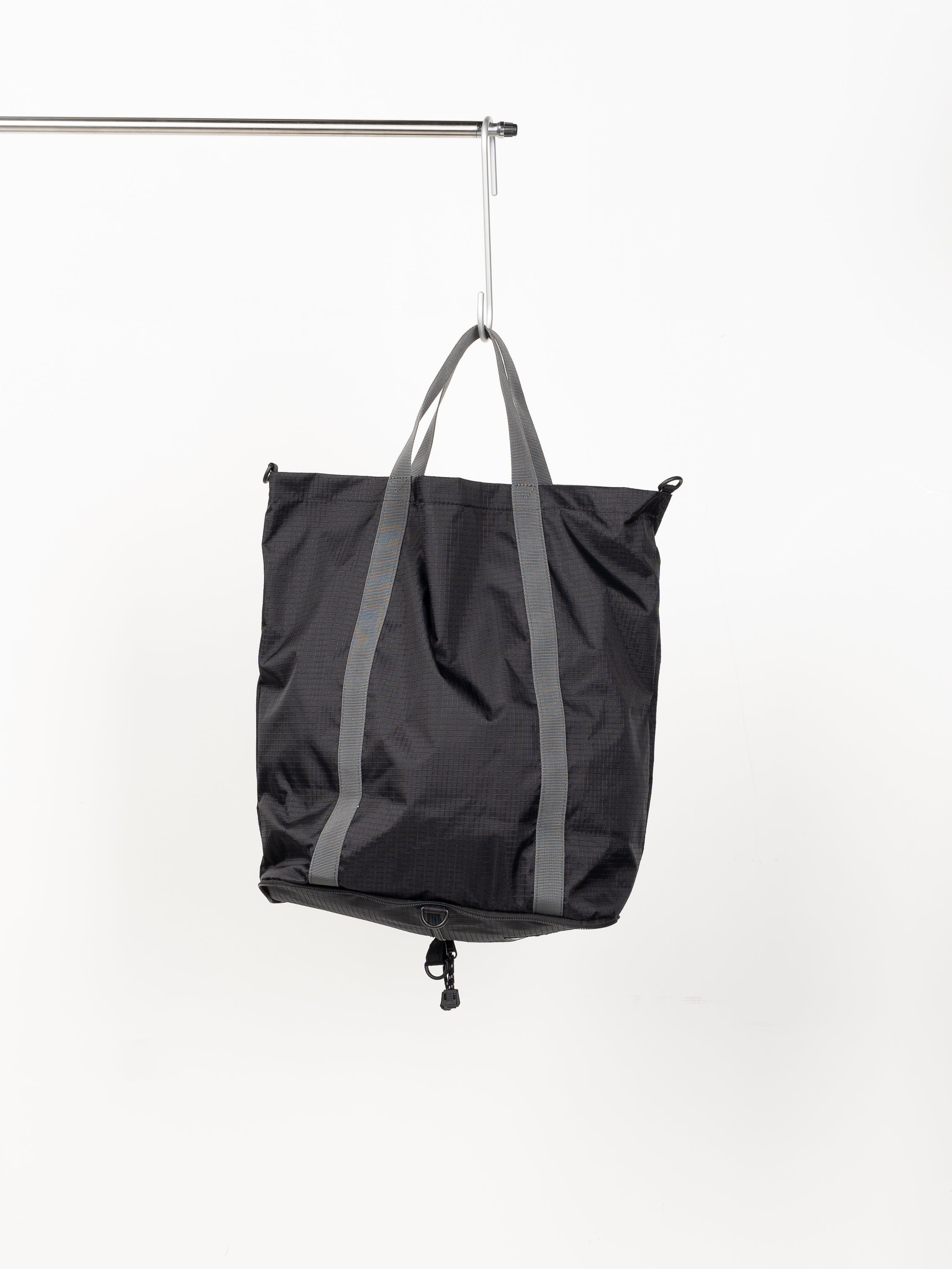 is-ness x MADDEN Two-way Eco Bag (Black)