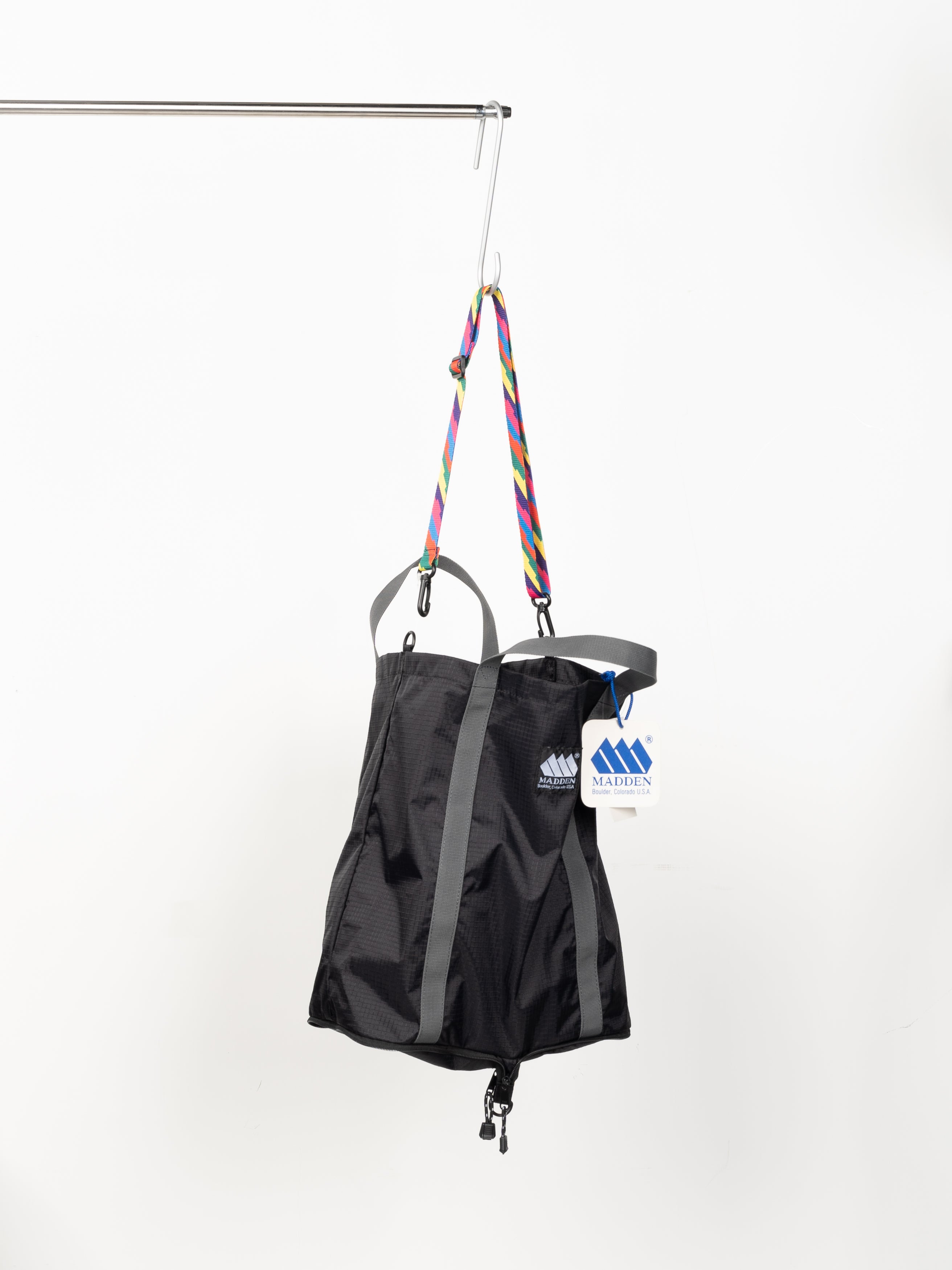 is-ness x MADDEN Two-way Eco Bag (Black)