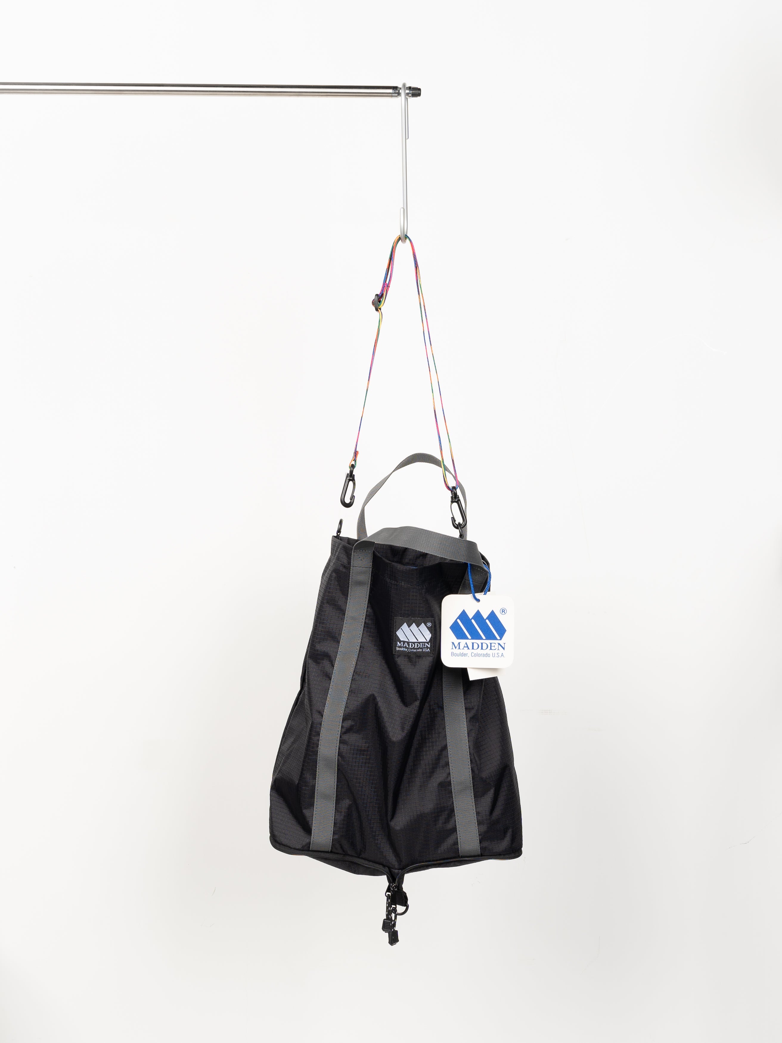 is-ness x MADDEN Two-way Eco Bag (Black)