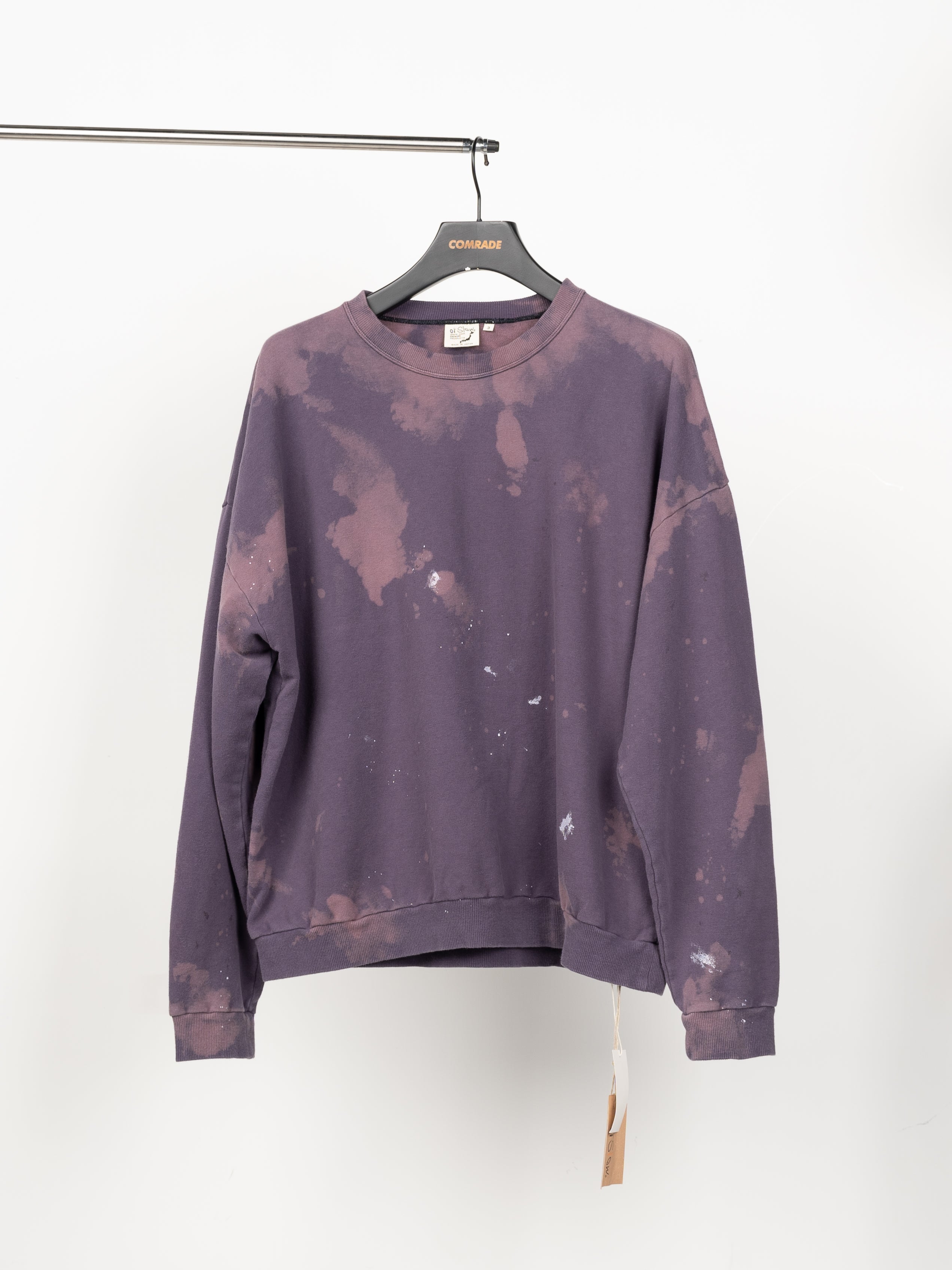 orSlow Summer Knit Vintage Finished Sweatshirt (Rose Gray)