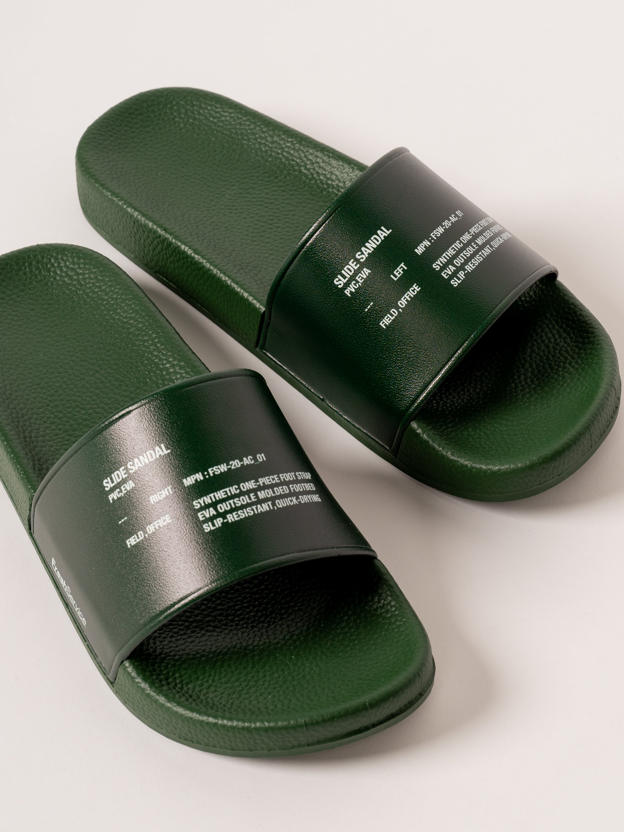 FreshService Slide Sandal (Green)