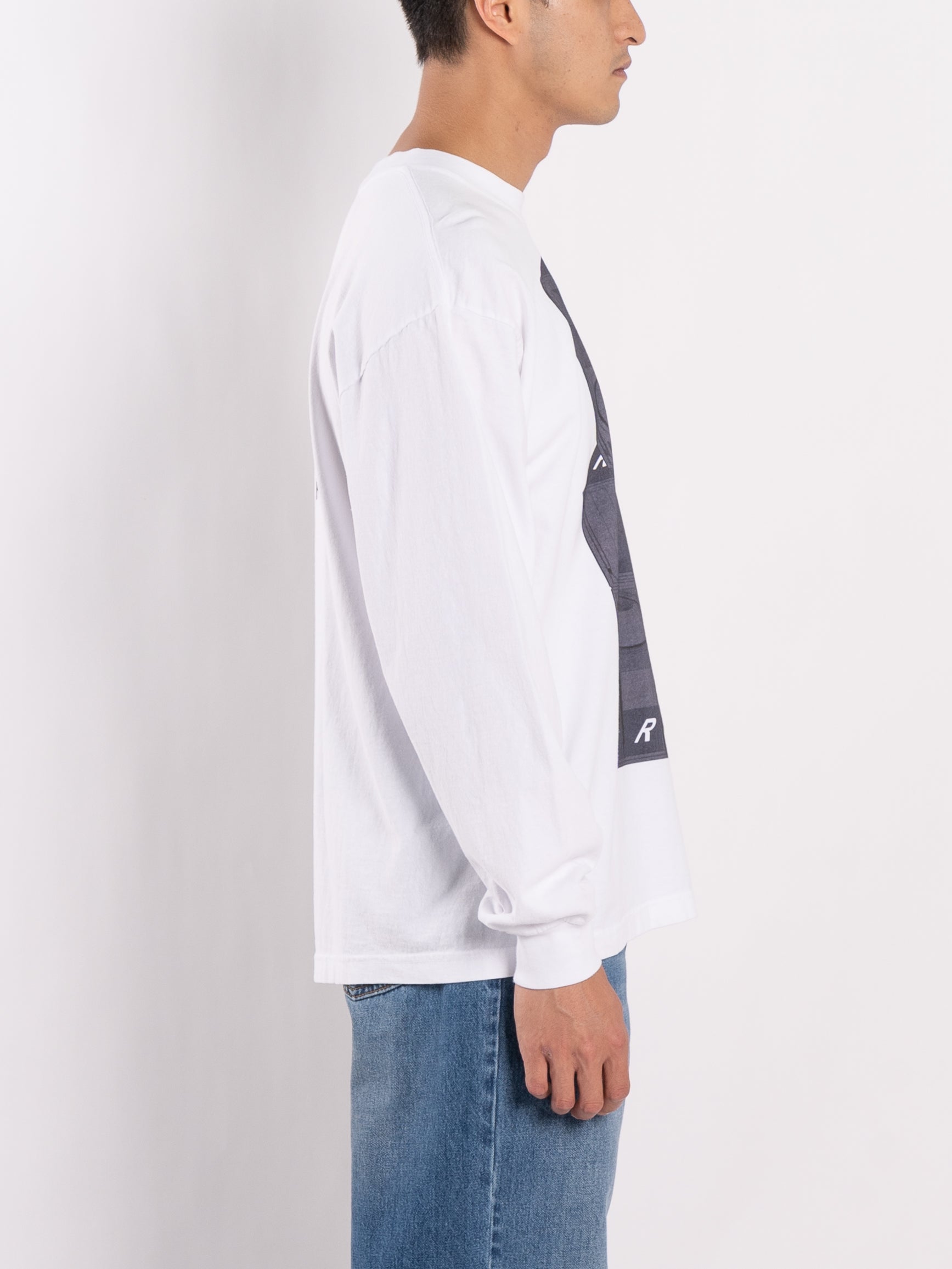 RAMPS Stack L/S Tee (White)