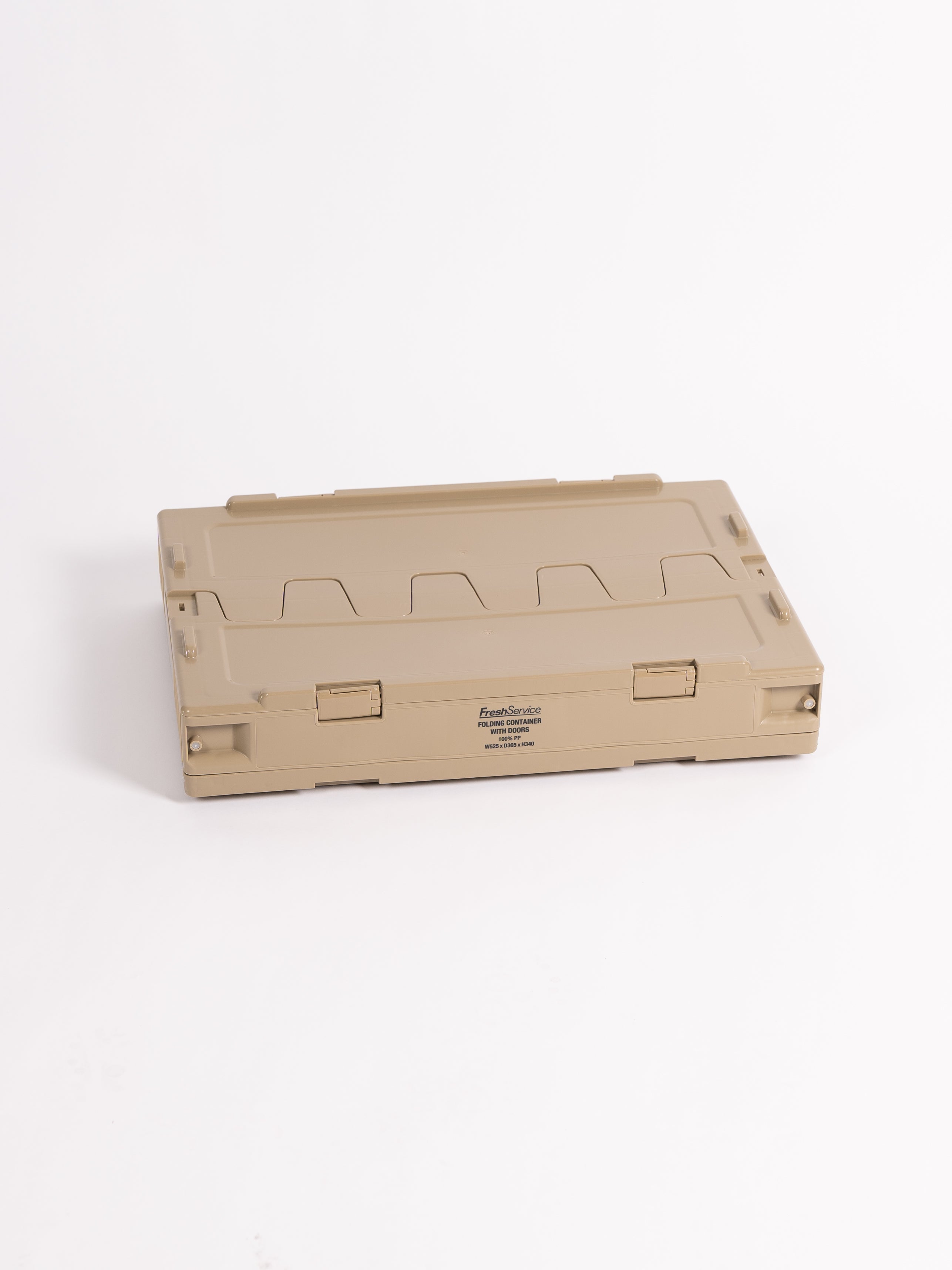 FreshService Folding Container w/ 2 Doors (Sand)