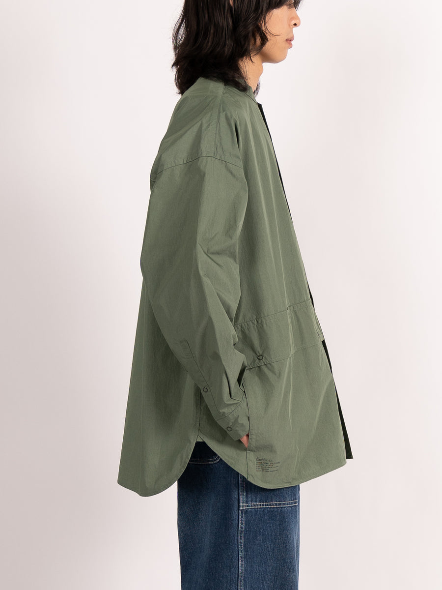 代引き手数料無料 FreshService CARGO POCKET UTILITY SHIRT