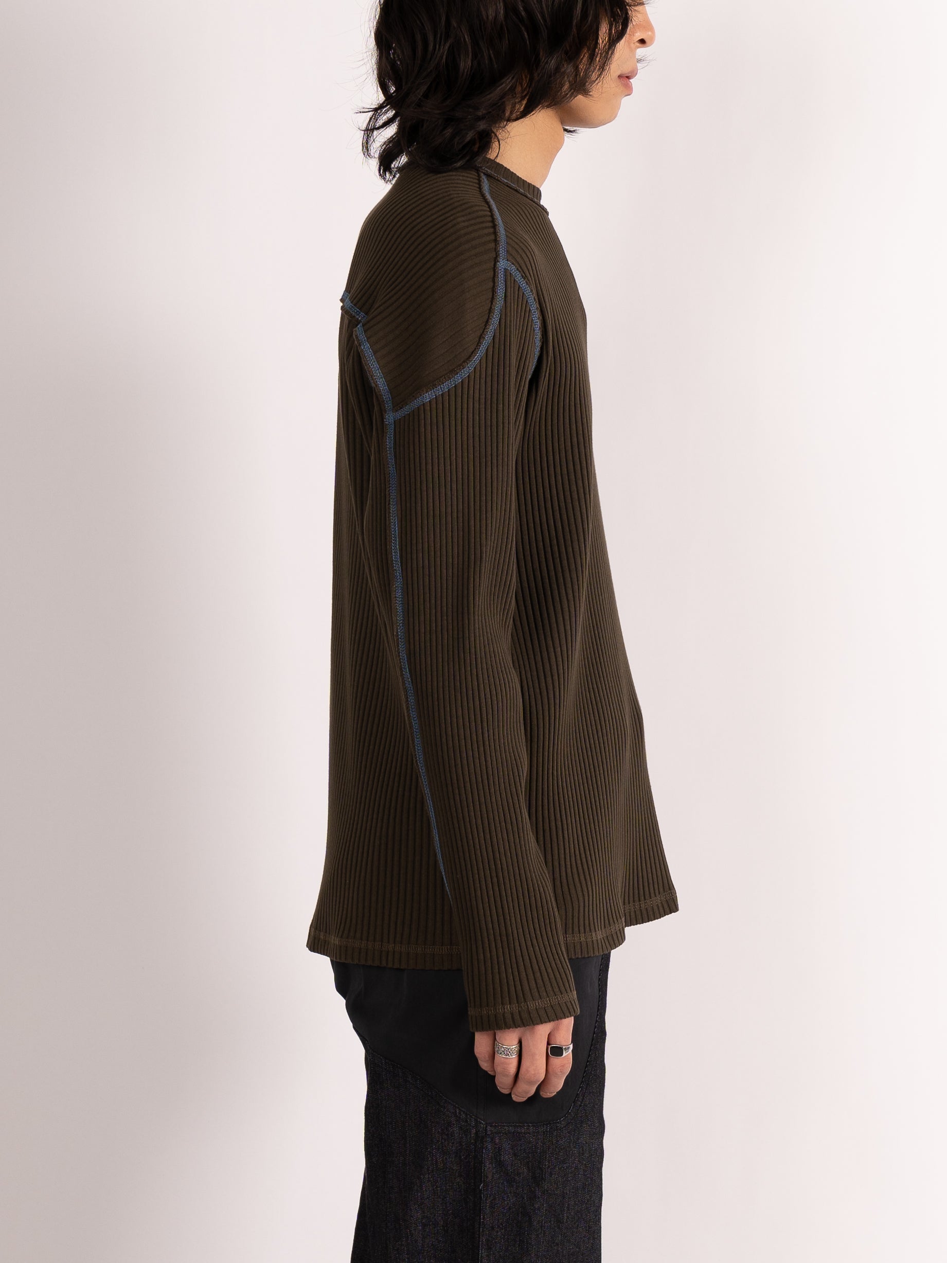 AFFXWRKS Boxed T-shirt (Olive Brown)