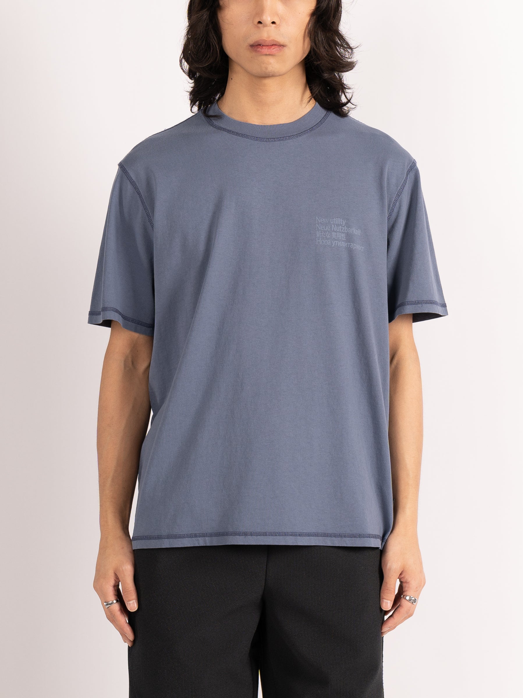 AFFXWRKS New Humility T-shirt (Soft Blue)