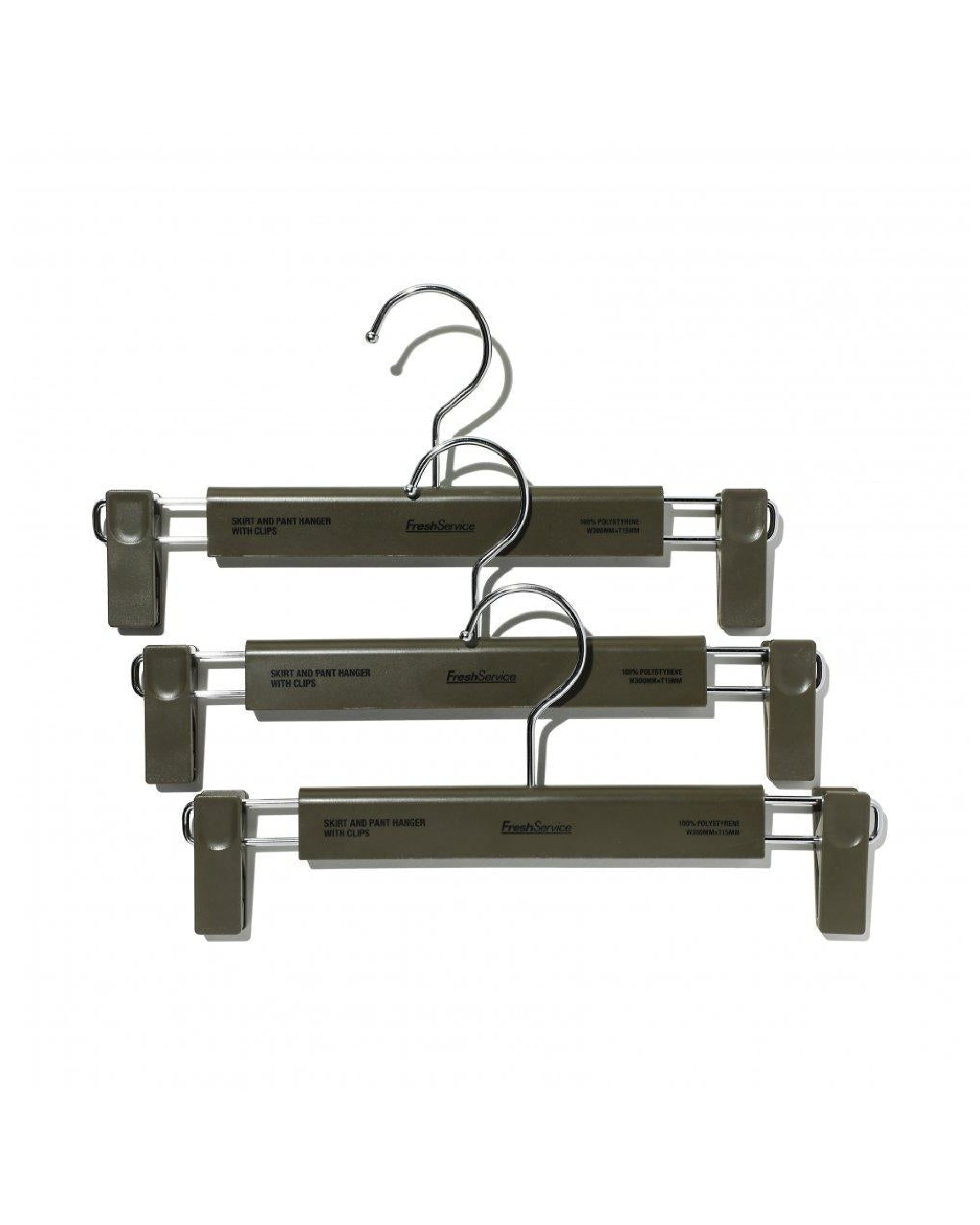 FreshService Original 3-Pack Bottoms Hanger (Khaki)