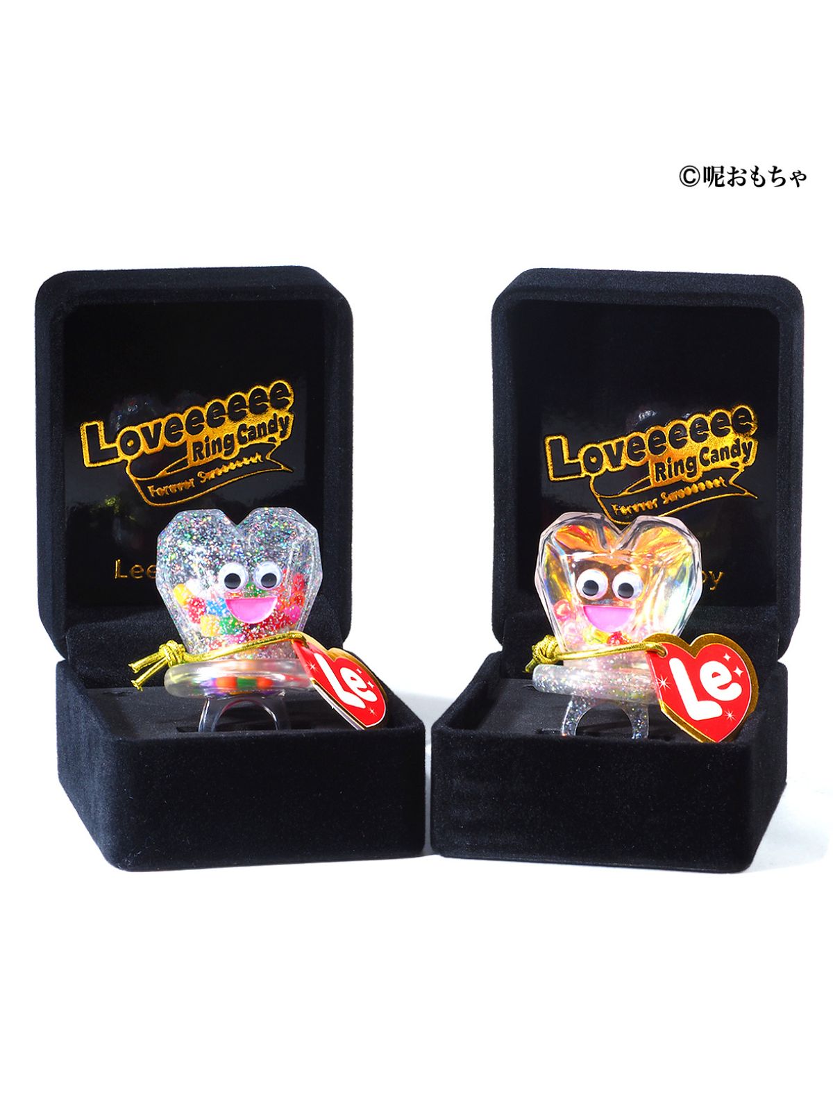 Loveeeeee Candy Rings 2025 - Shiny Love - Clear Aurora