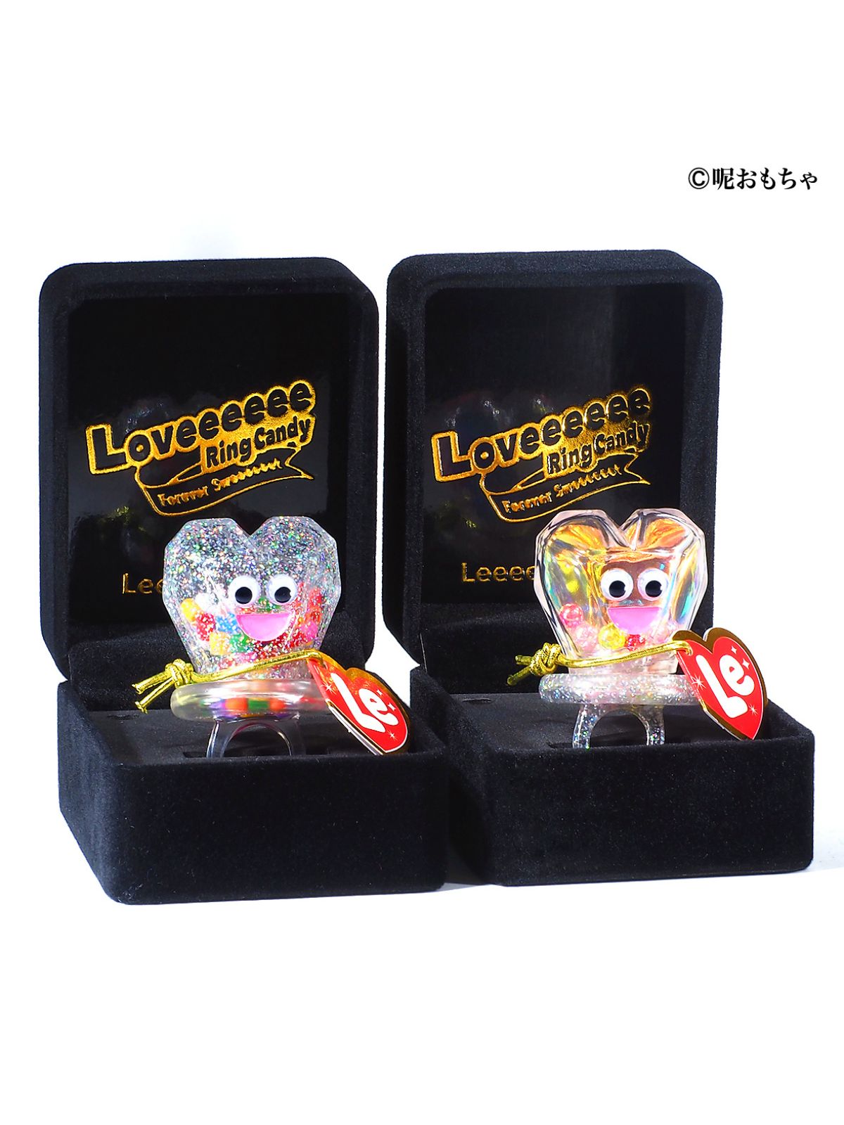 Loveeeeee Candy Rings 2025 - Shiny Love - Clear Aurora