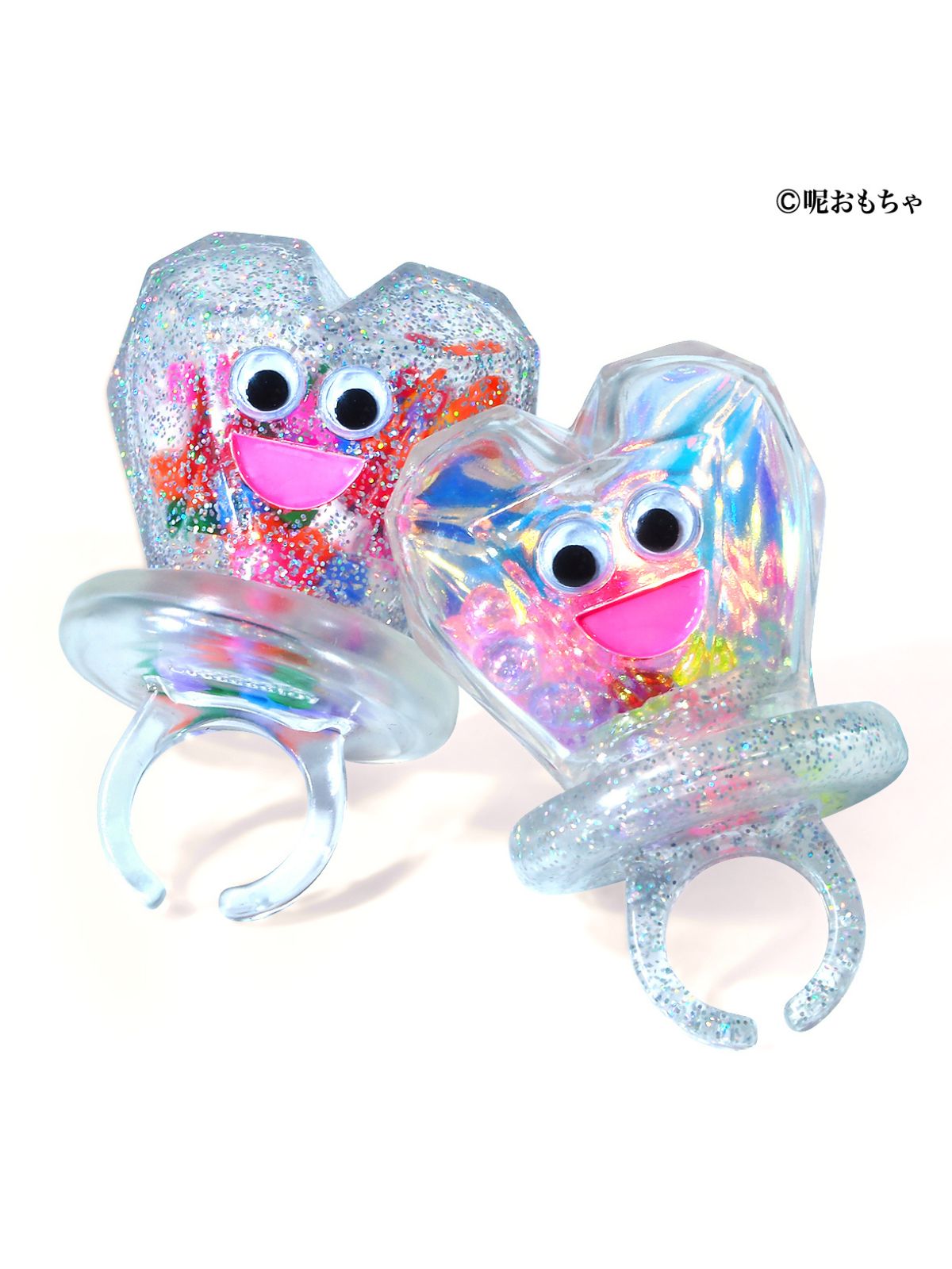 Loveeeeee Candy Rings 2025 - Shiny Love - Clear Aurora