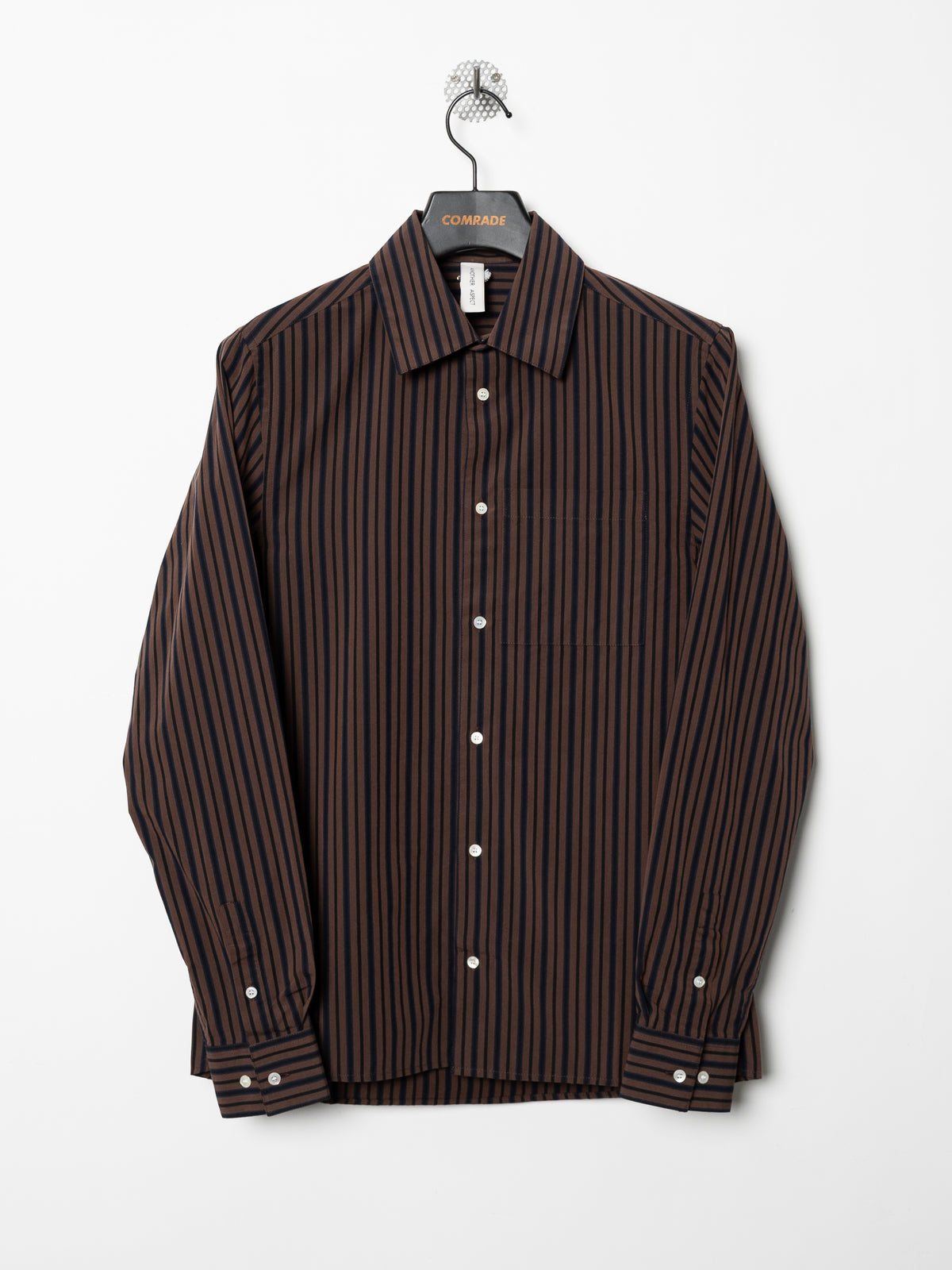 Another Aspect ANOTHER Shirt 3.0 (Brown/Black Stripe)