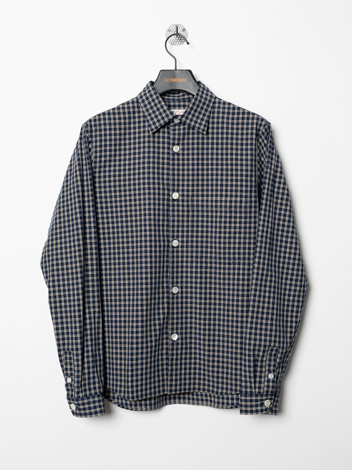 Another Aspect ANOTHER Shirt 4.0 JPN (Blue/White Check)
