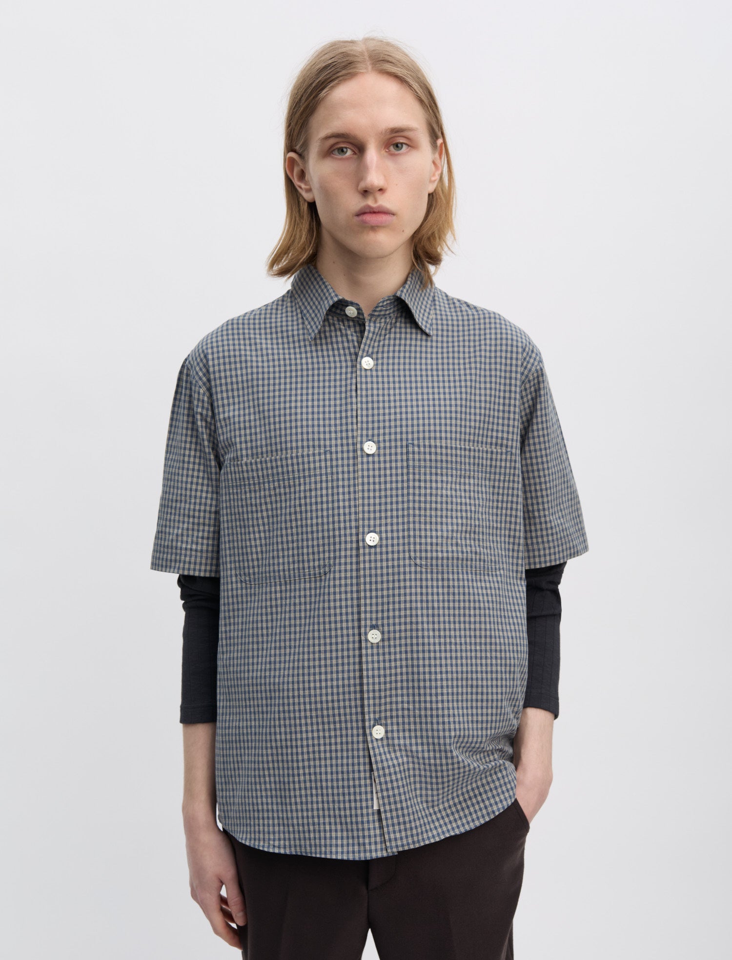 Another Aspect ANOTHER Shirt 4.1 JPN (Blue Check)